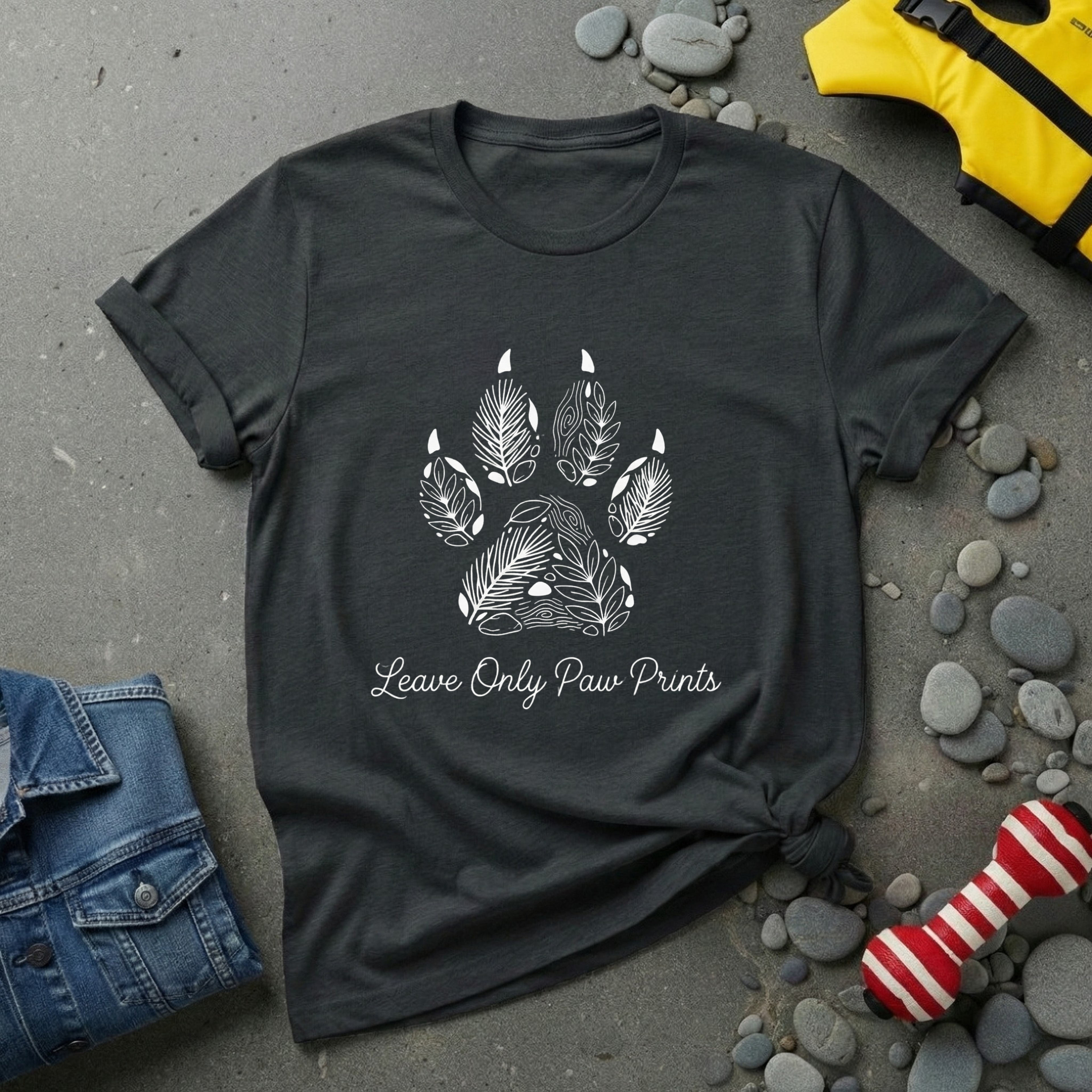Leave Only Paw Prints T-Shirt