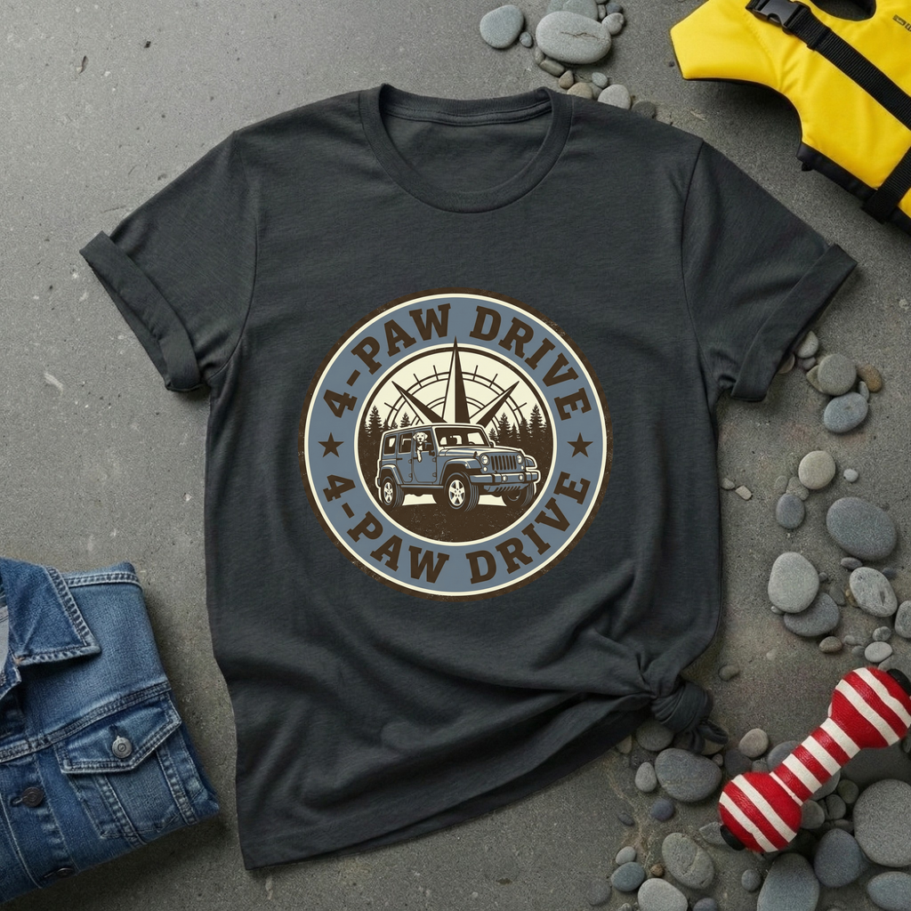 4-Paw Drive T-Shirt