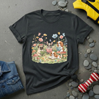 Dog with Books T-Shirt