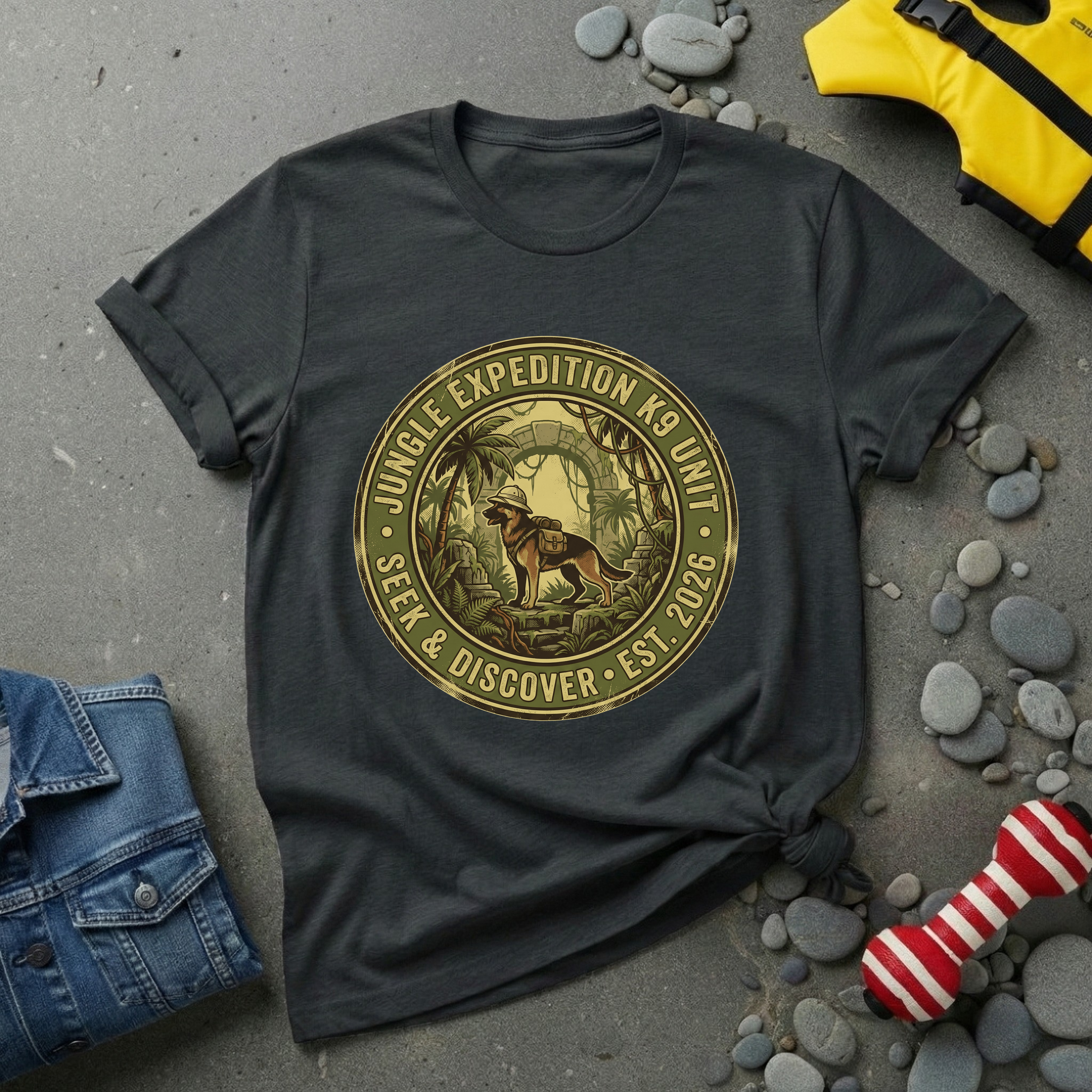 Jungle Expedition K9 T-Shirt
