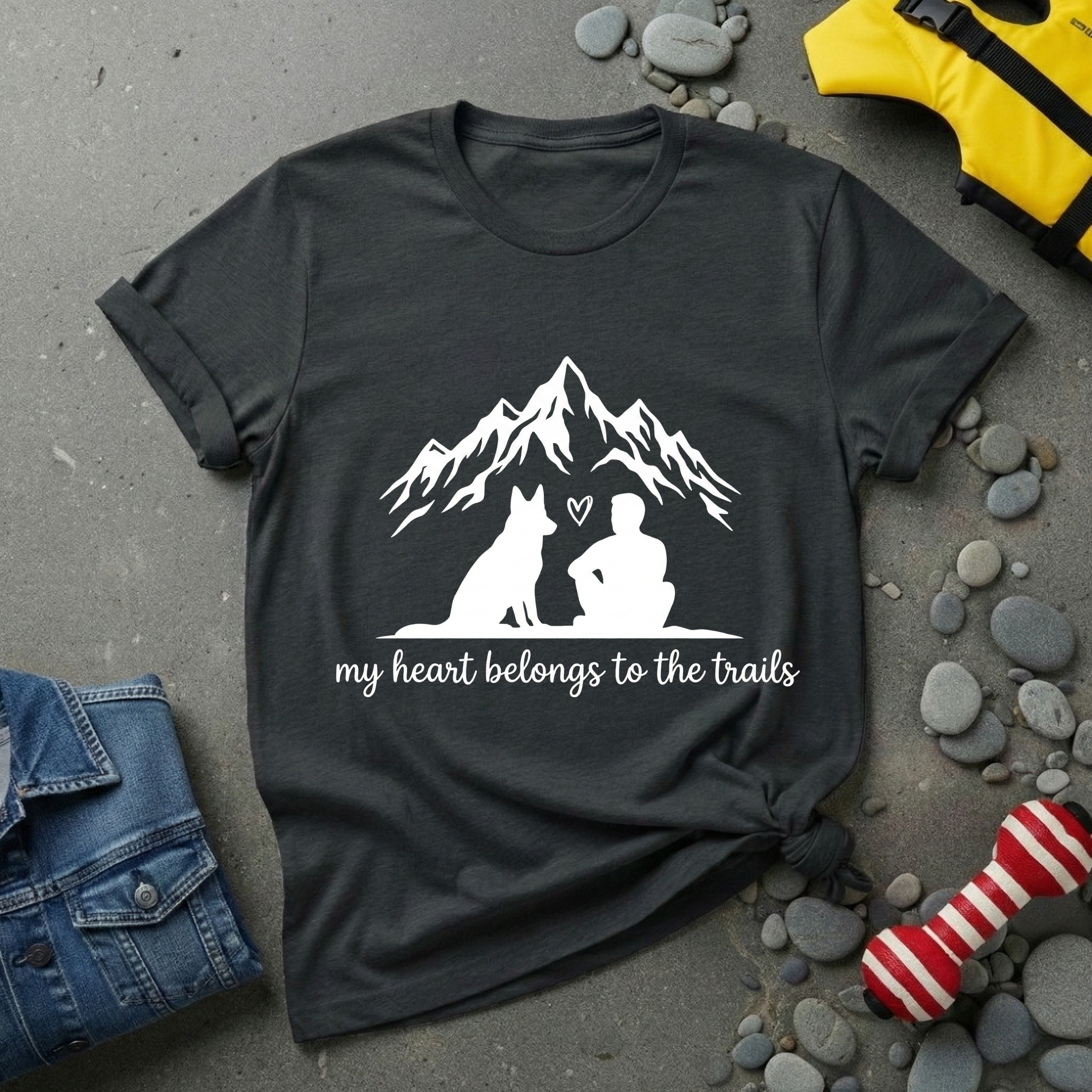 My Heart Belongs to the Trails T-Shirt