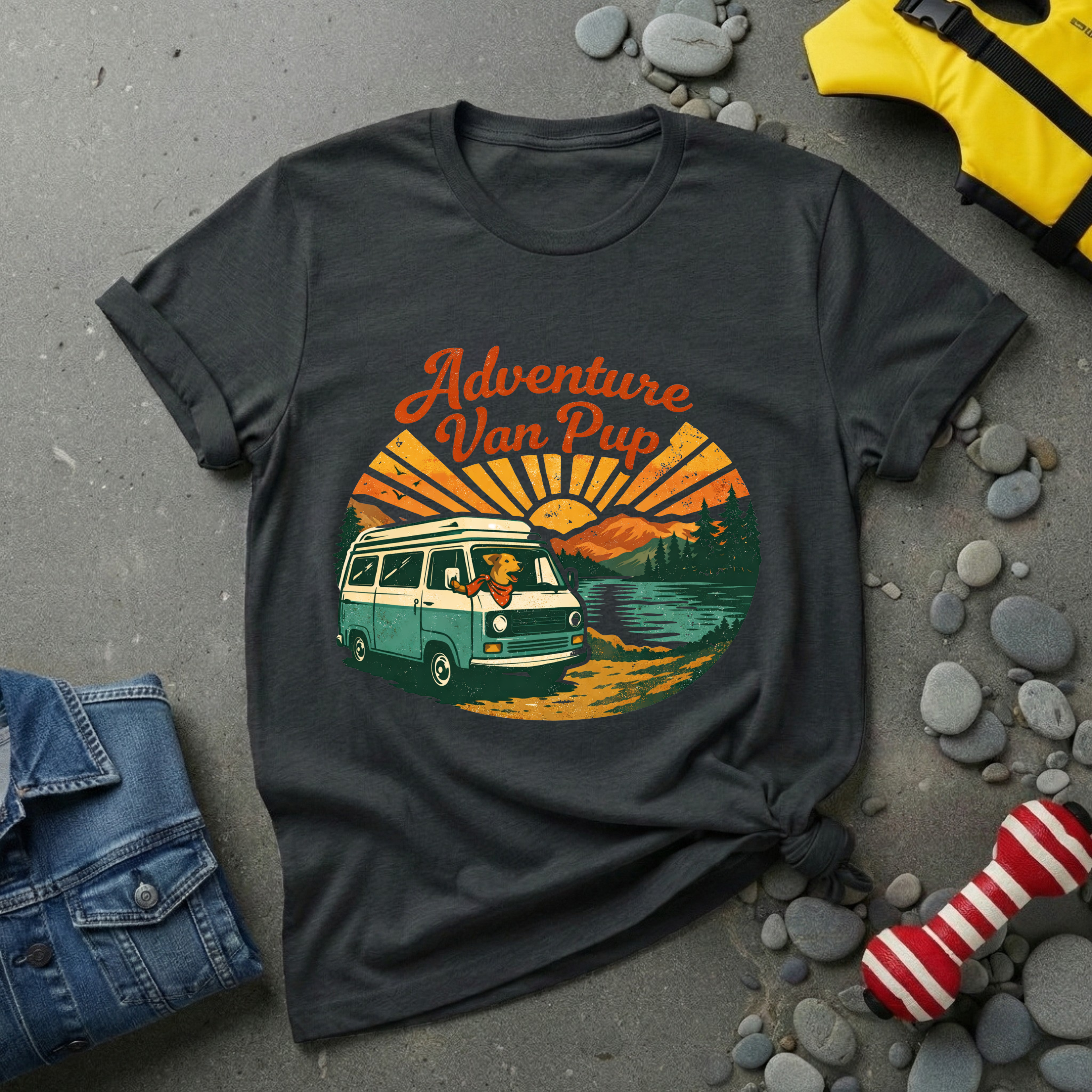Adventure Van Pup T-Shirt