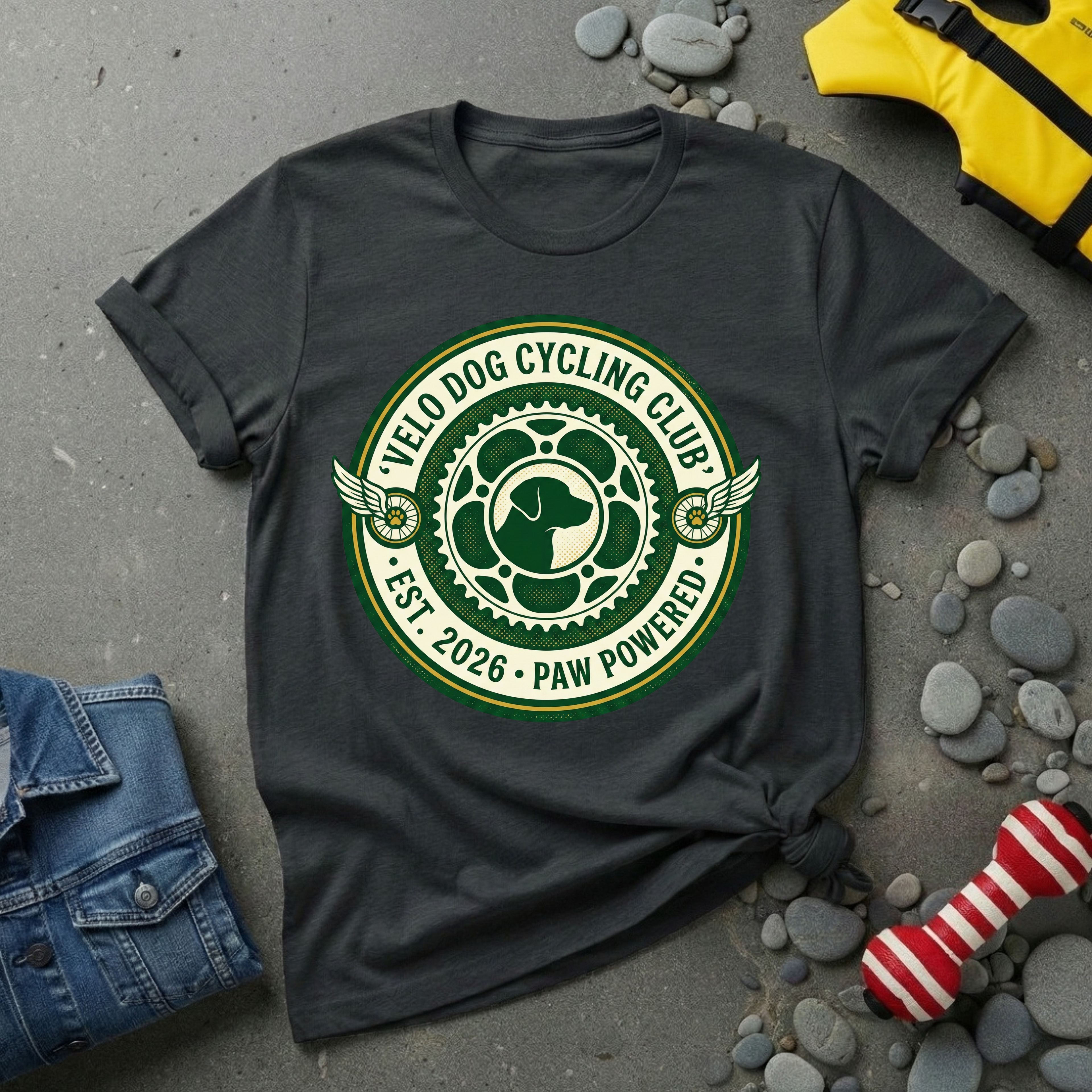 Dog Cycling Club T-Shirt