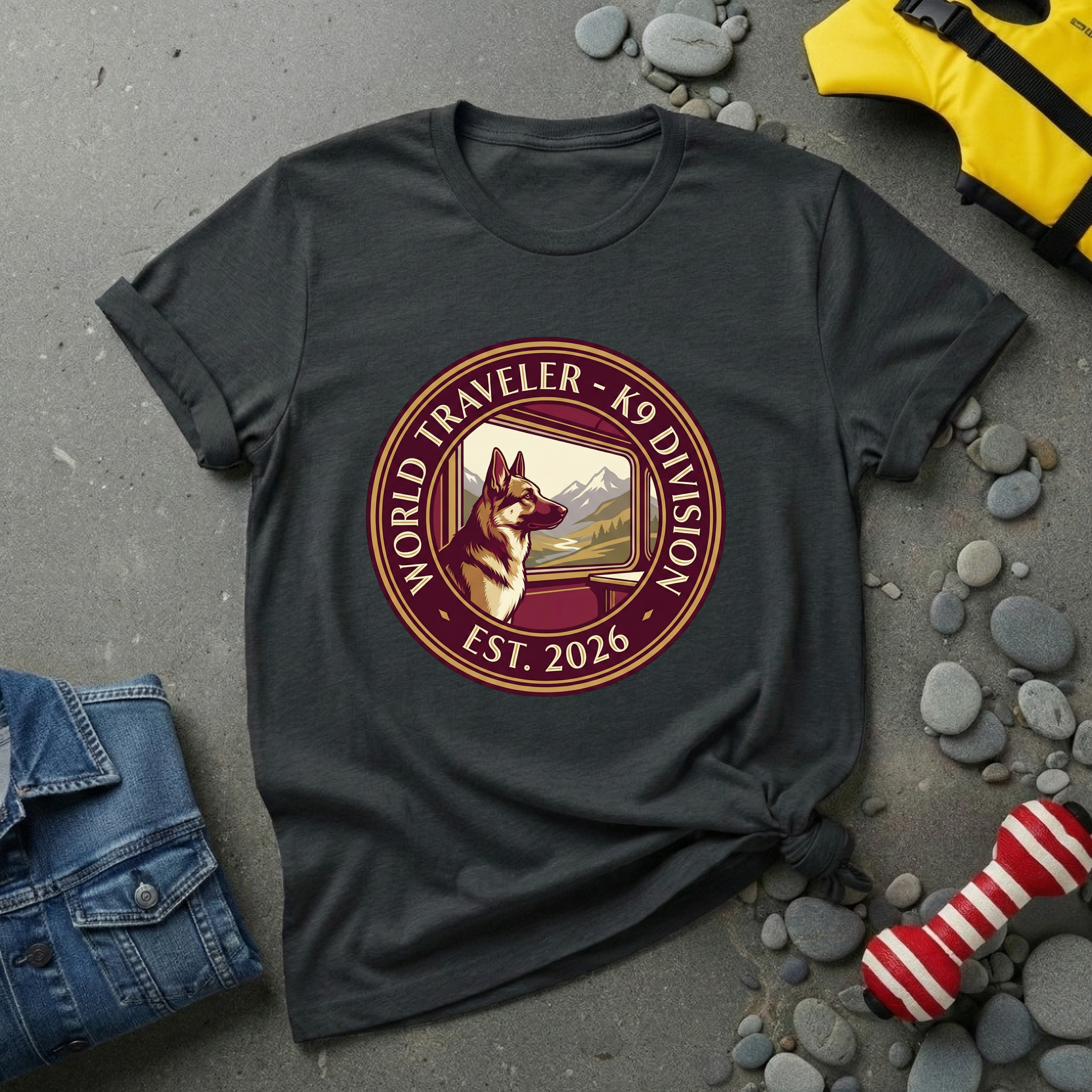 World Traveler - K9 Division T-Shirt
