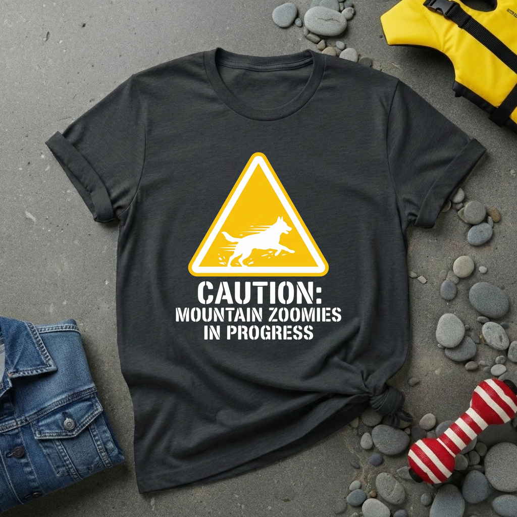 Mountain Zoomies in Progress T-Shirt