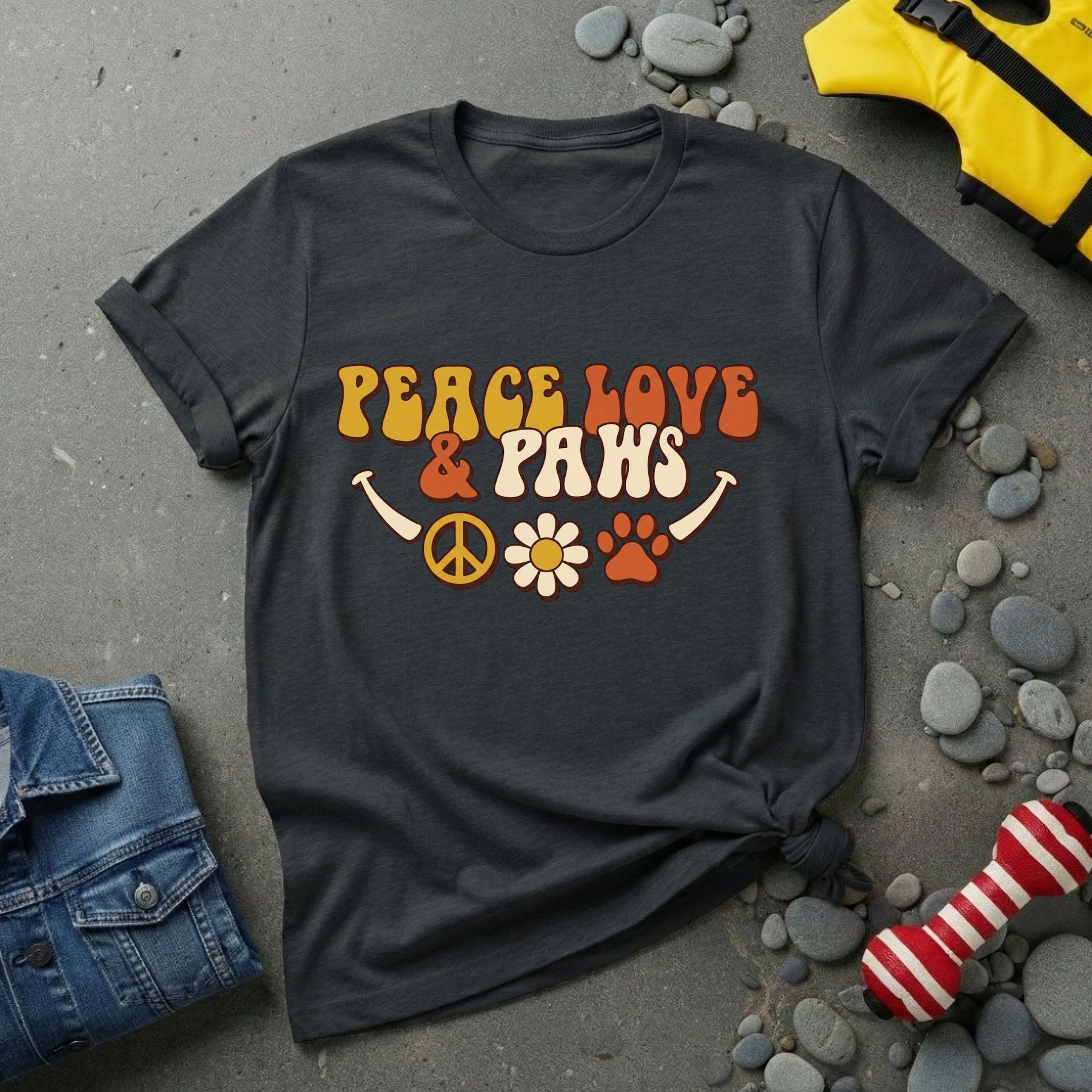 Peace Love & Paws T-Shirt