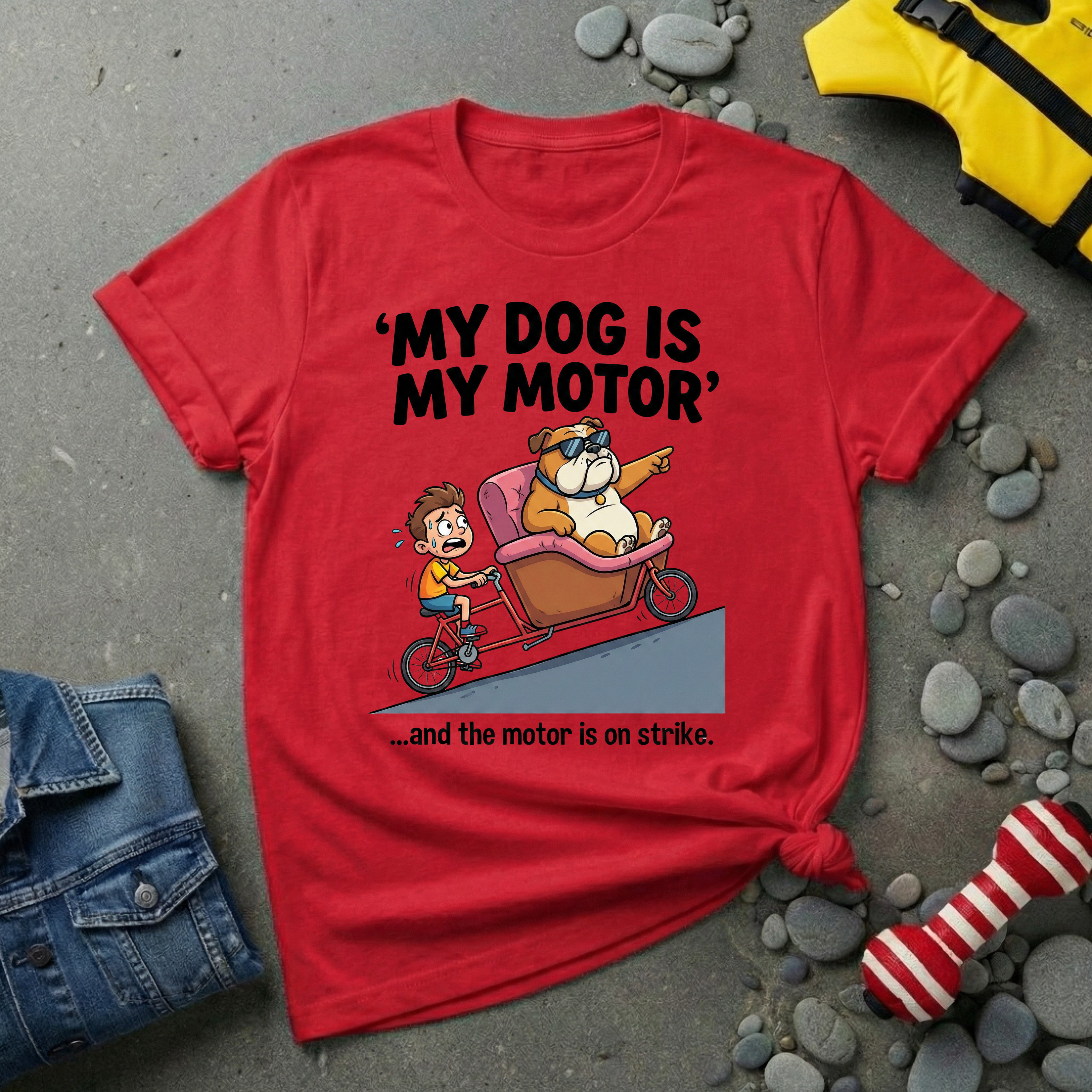 My Dog is My Motor T-Shirt