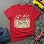 Dog with Books T-Shirt
