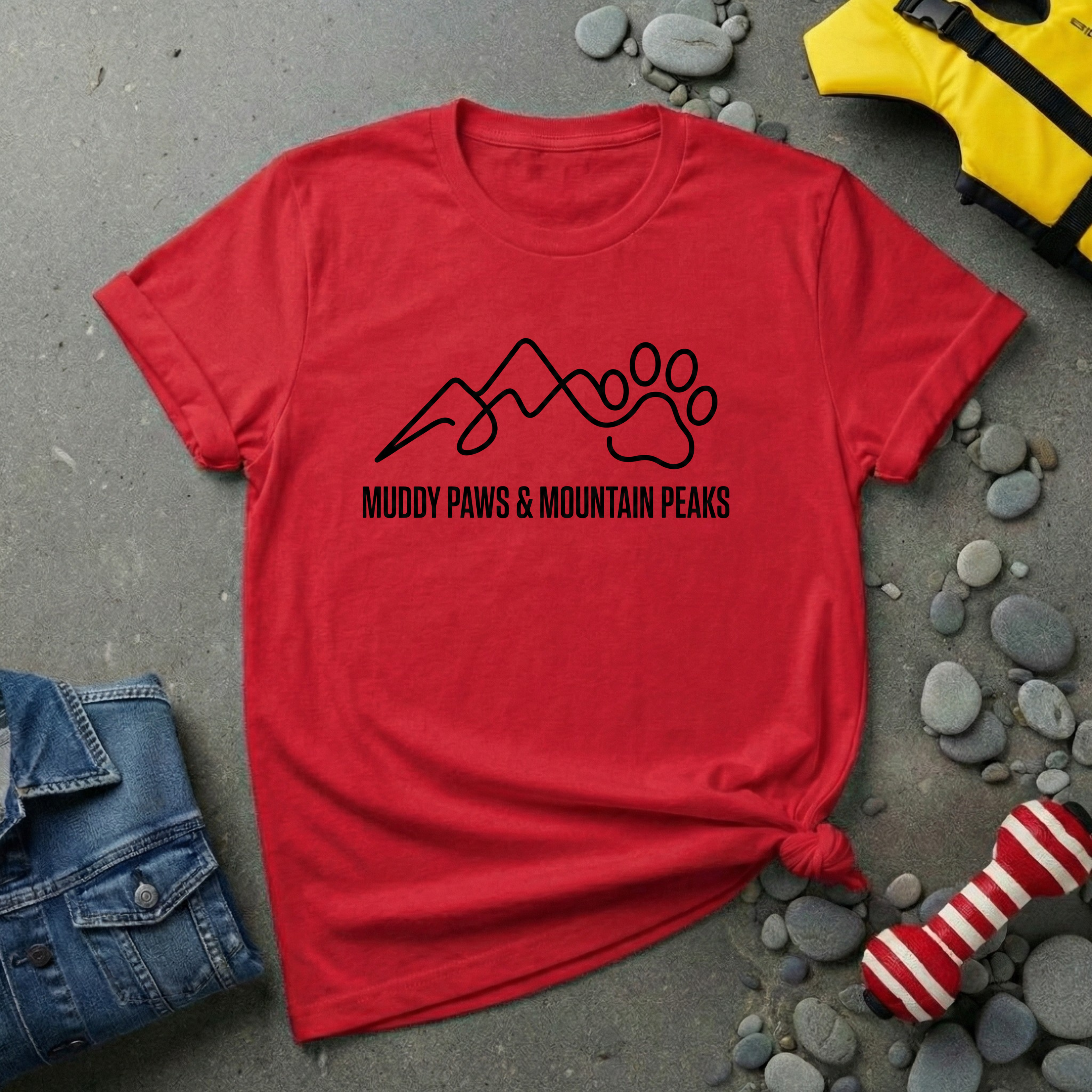 Muddy Paws & Mountain Peaks T-Shirt