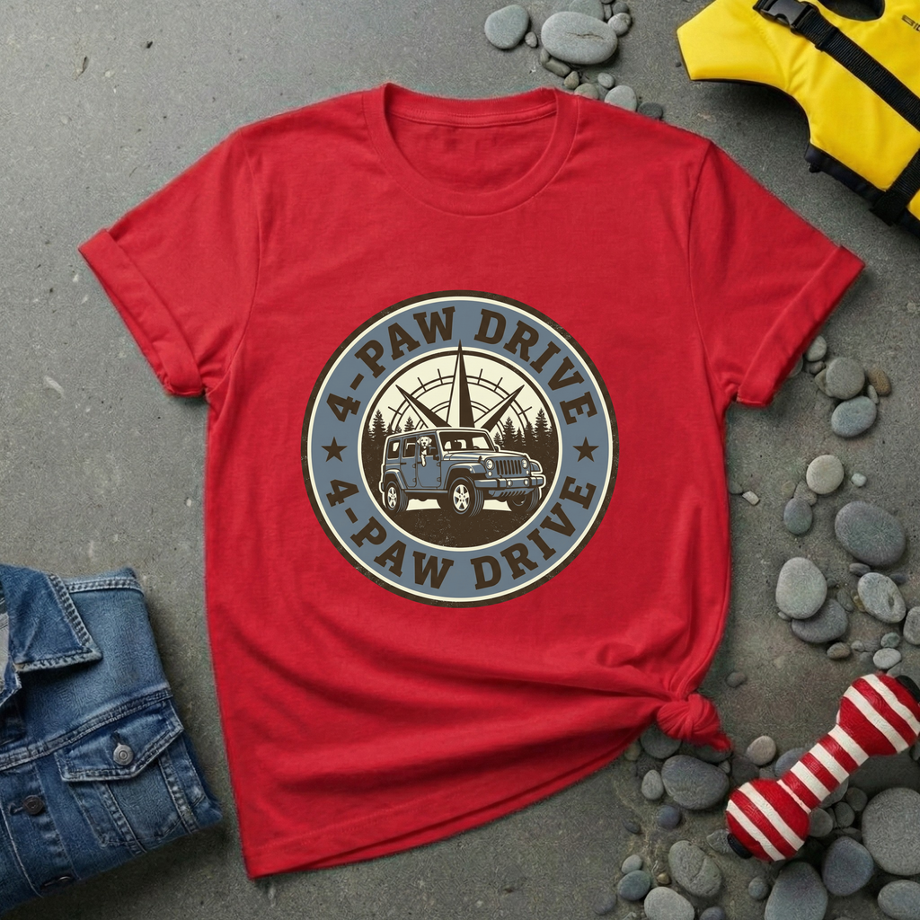 4-Paw Drive T-Shirt