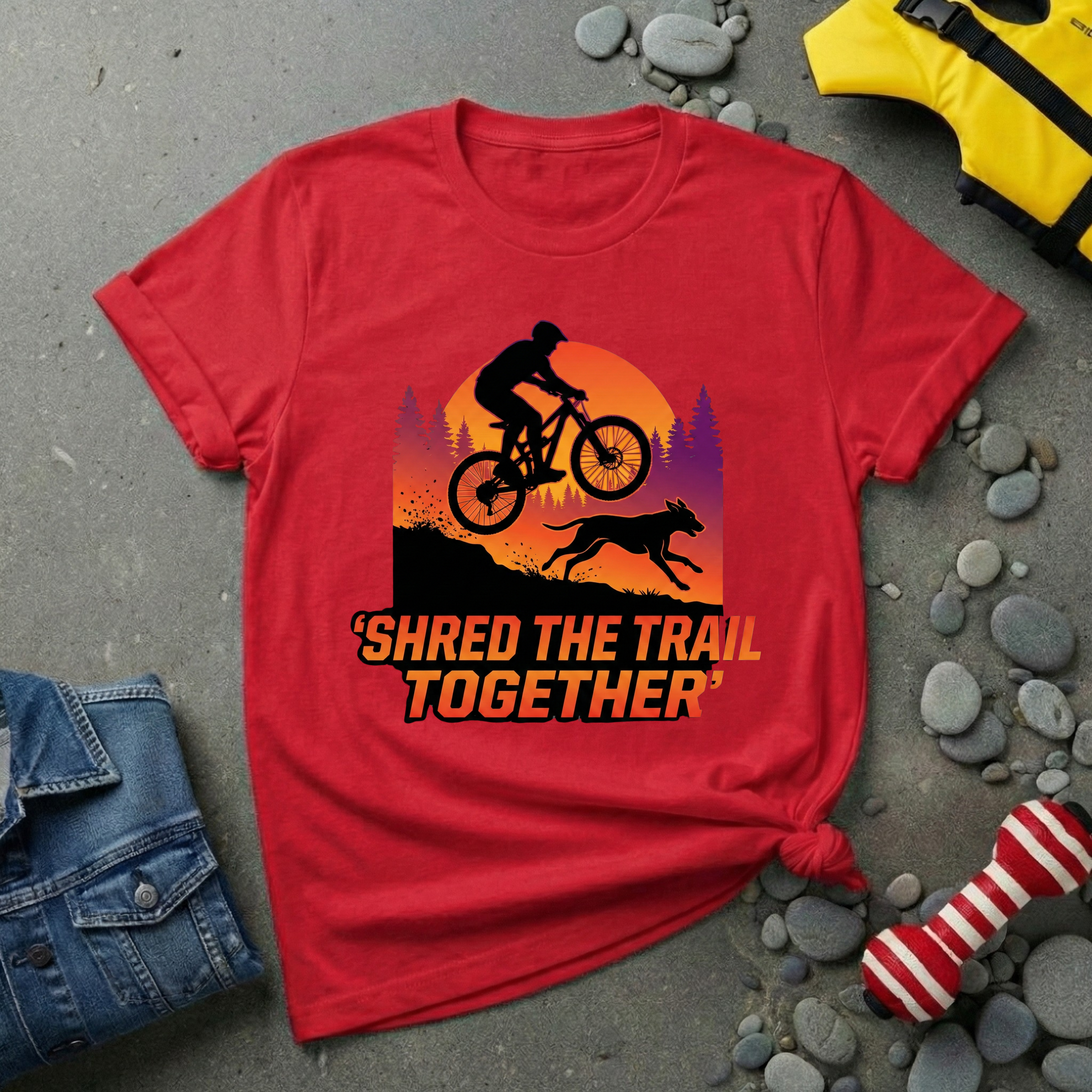 Shred The Trail Together T-Shirt
