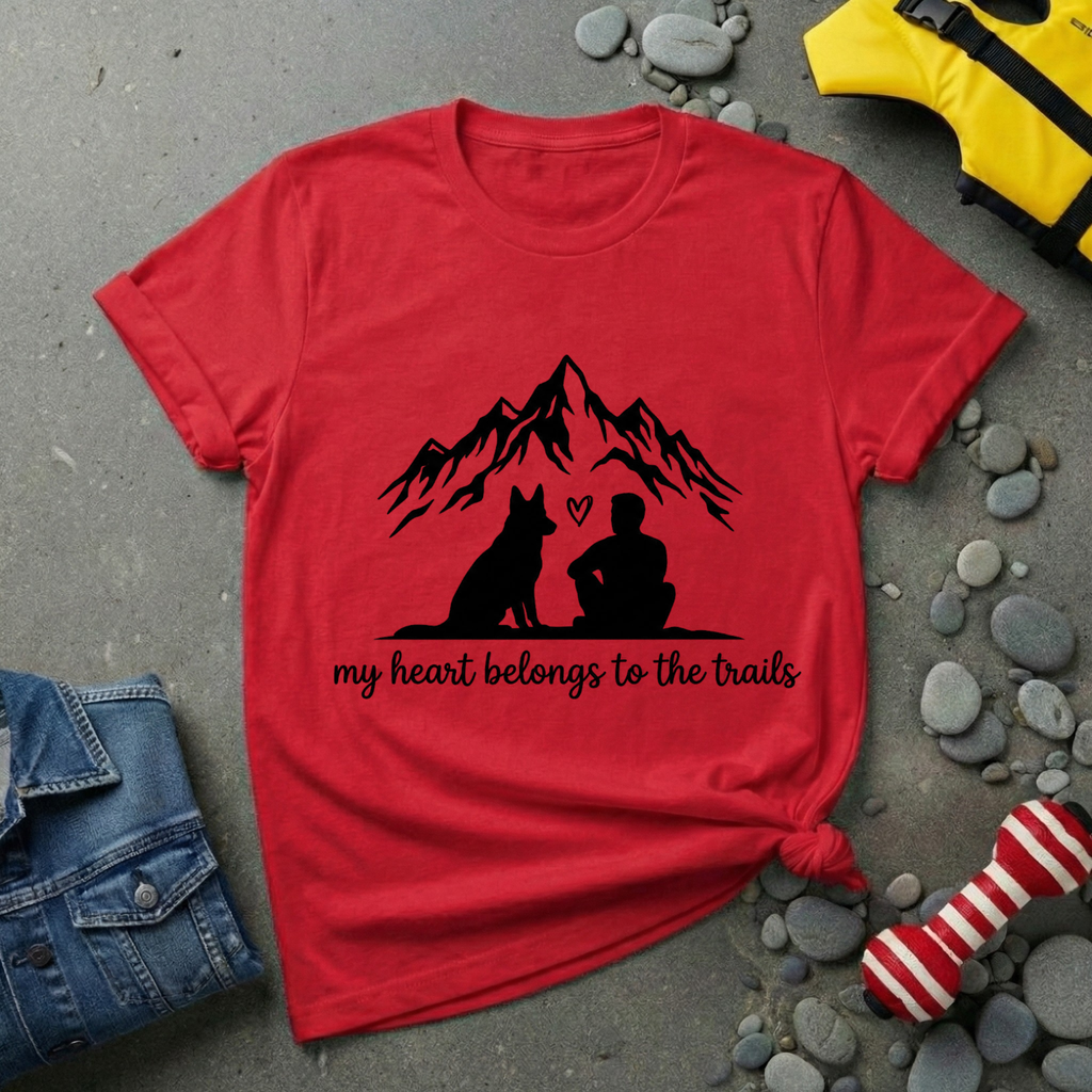 My Heart Belongs to the Trails T-Shirt