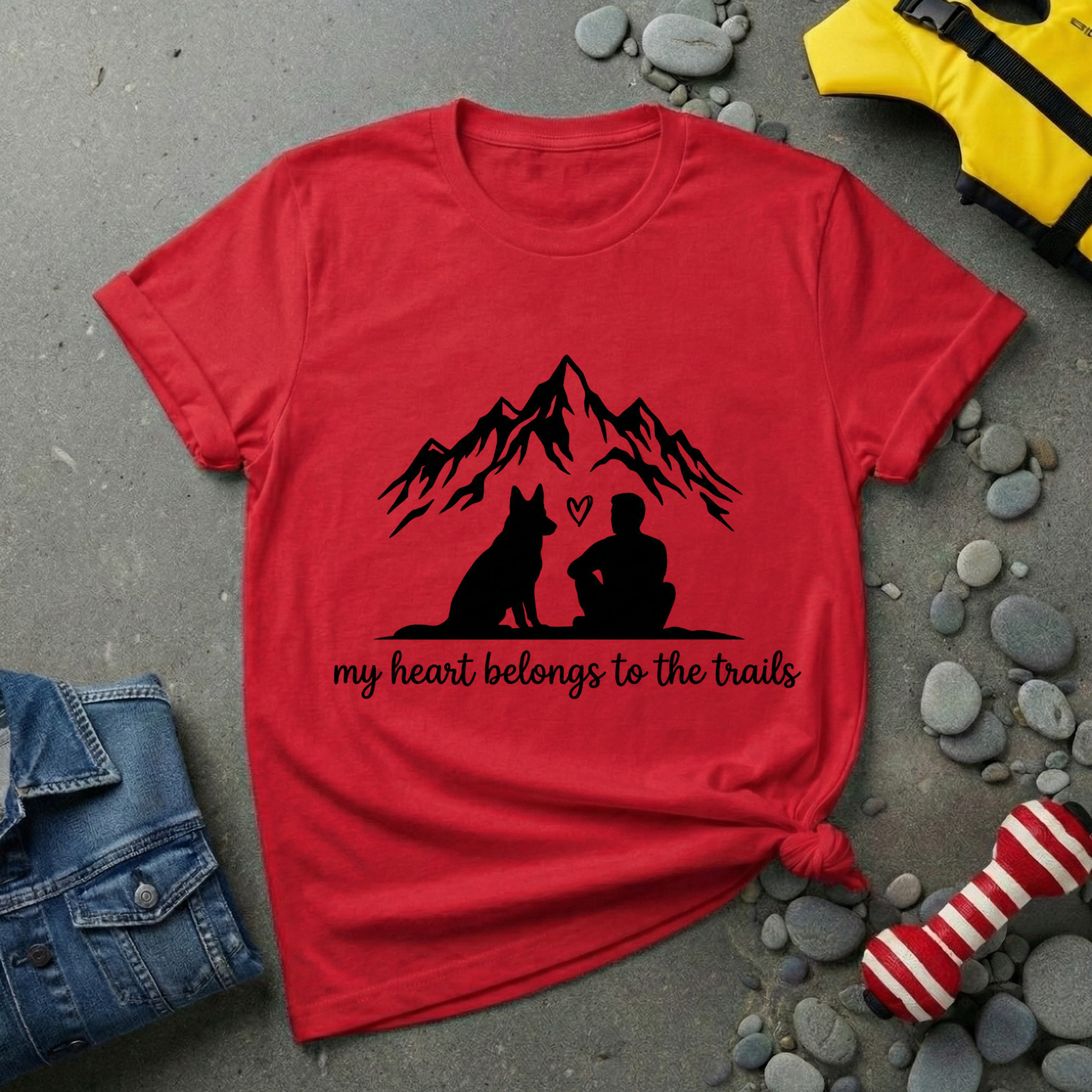 My Heart Belongs to the Trails T-Shirt