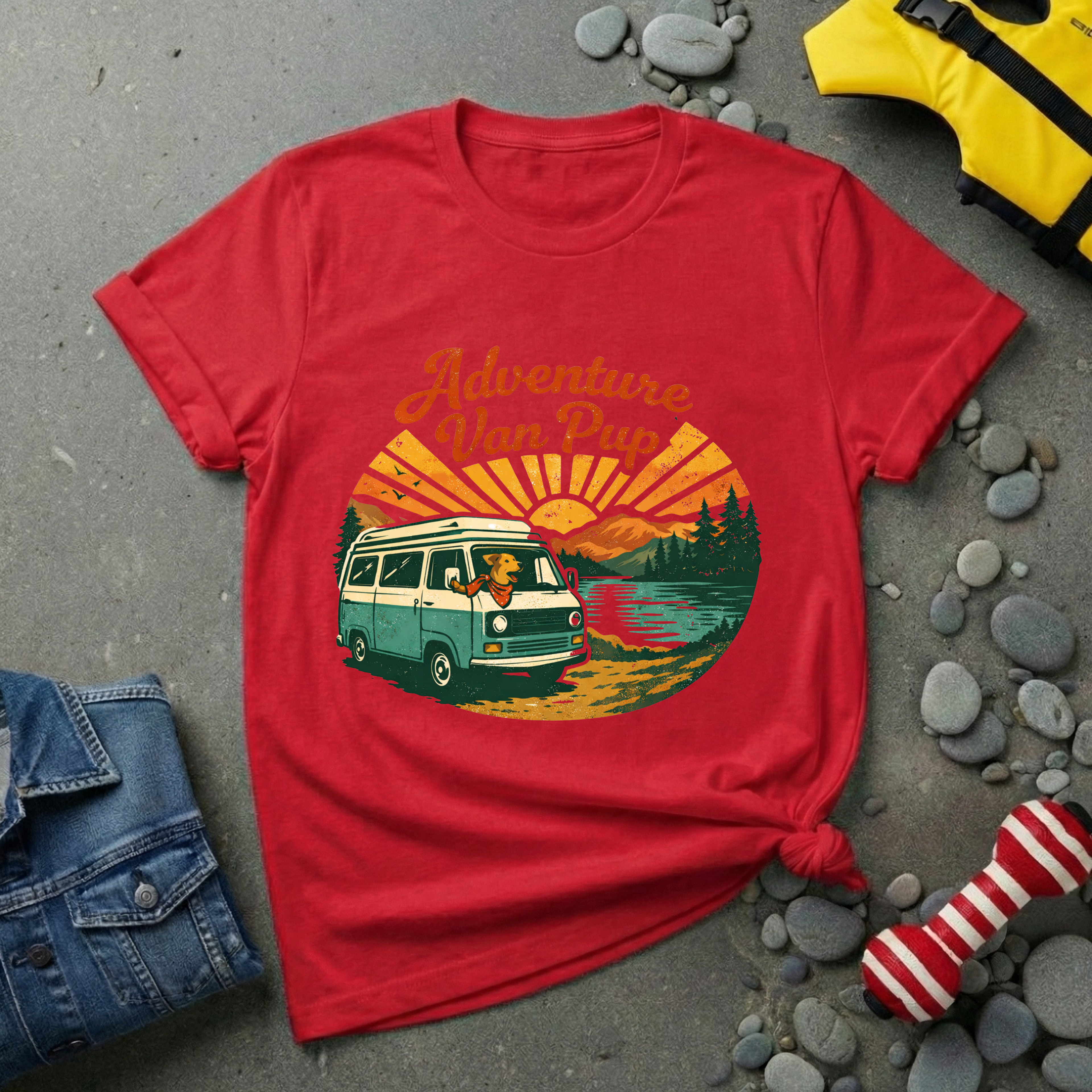 Adventure Van Pup T-Shirt