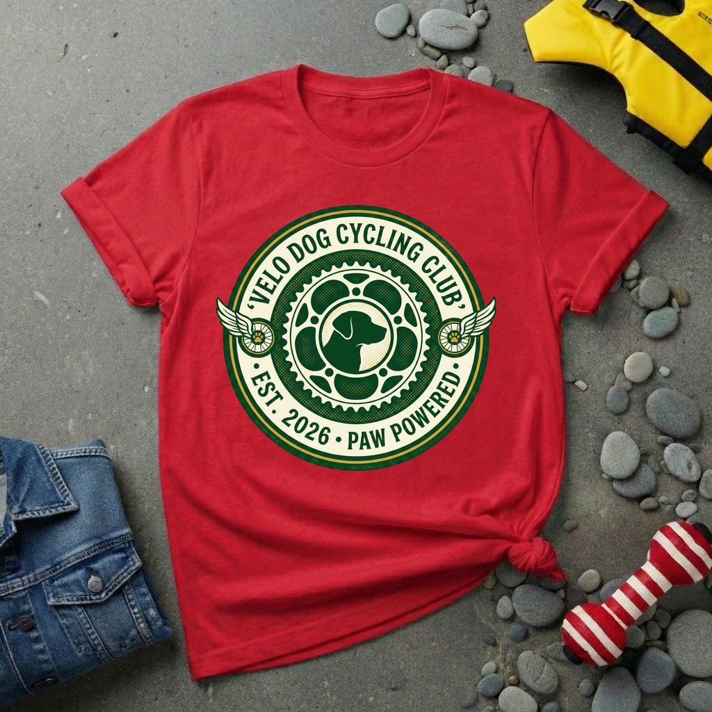 Dog Cycling Club T-Shirt