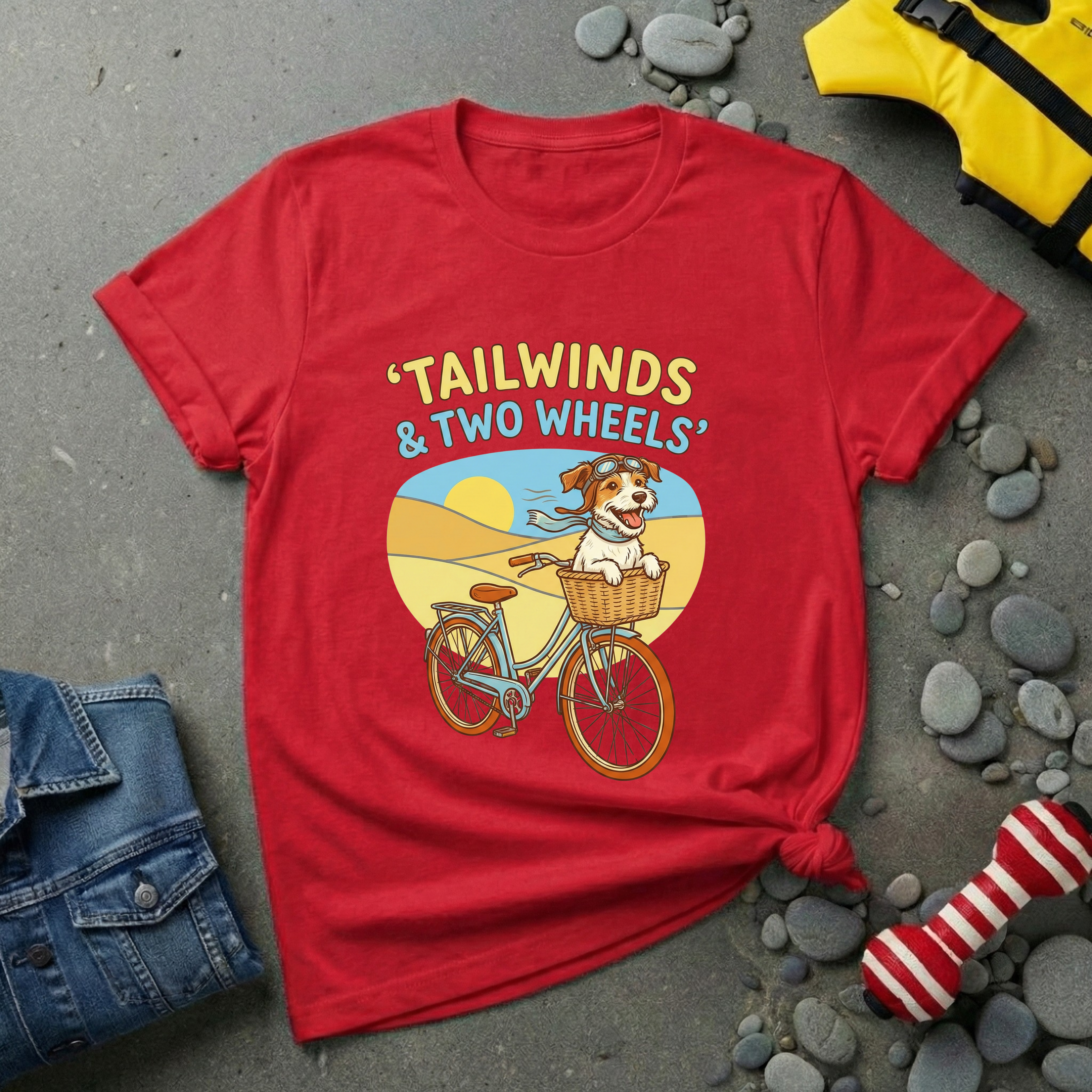 Tailwinds & Two Wheels T-Shirt