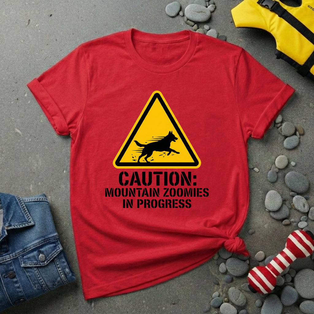 Mountain Zoomies in Progress T-Shirt