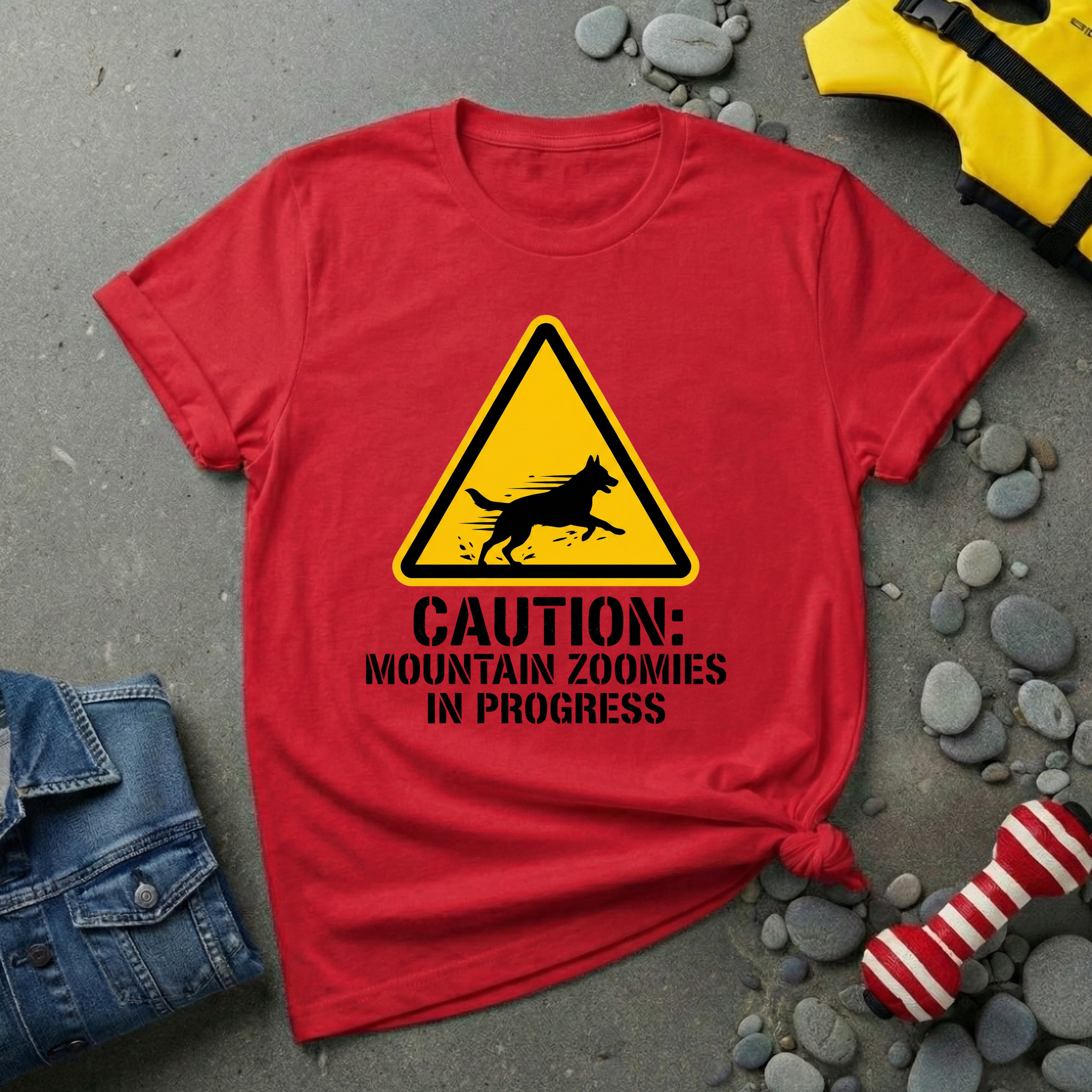 Mountain Zoomies in Progress T-Shirt