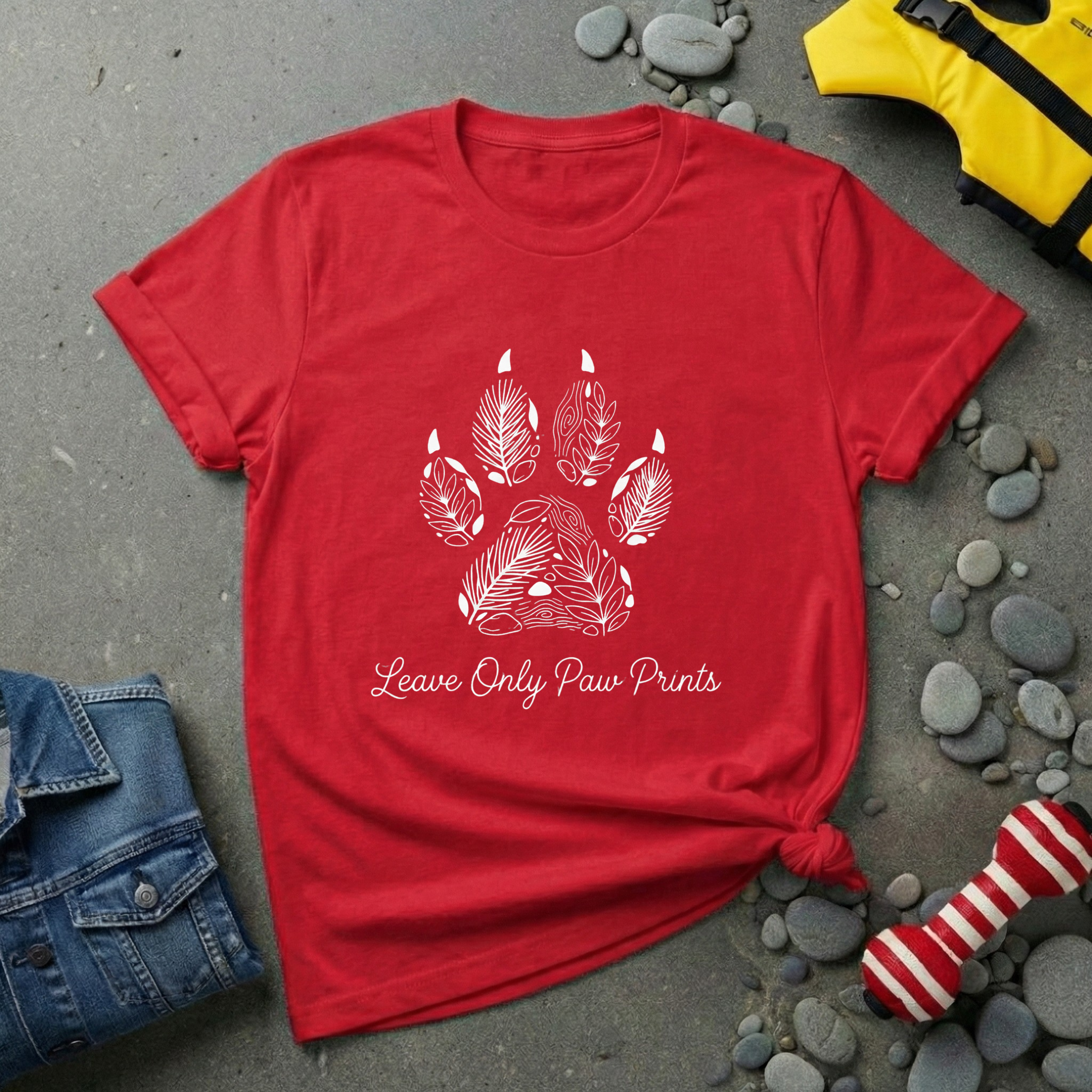Leave Only Paw Prints T-Shirt