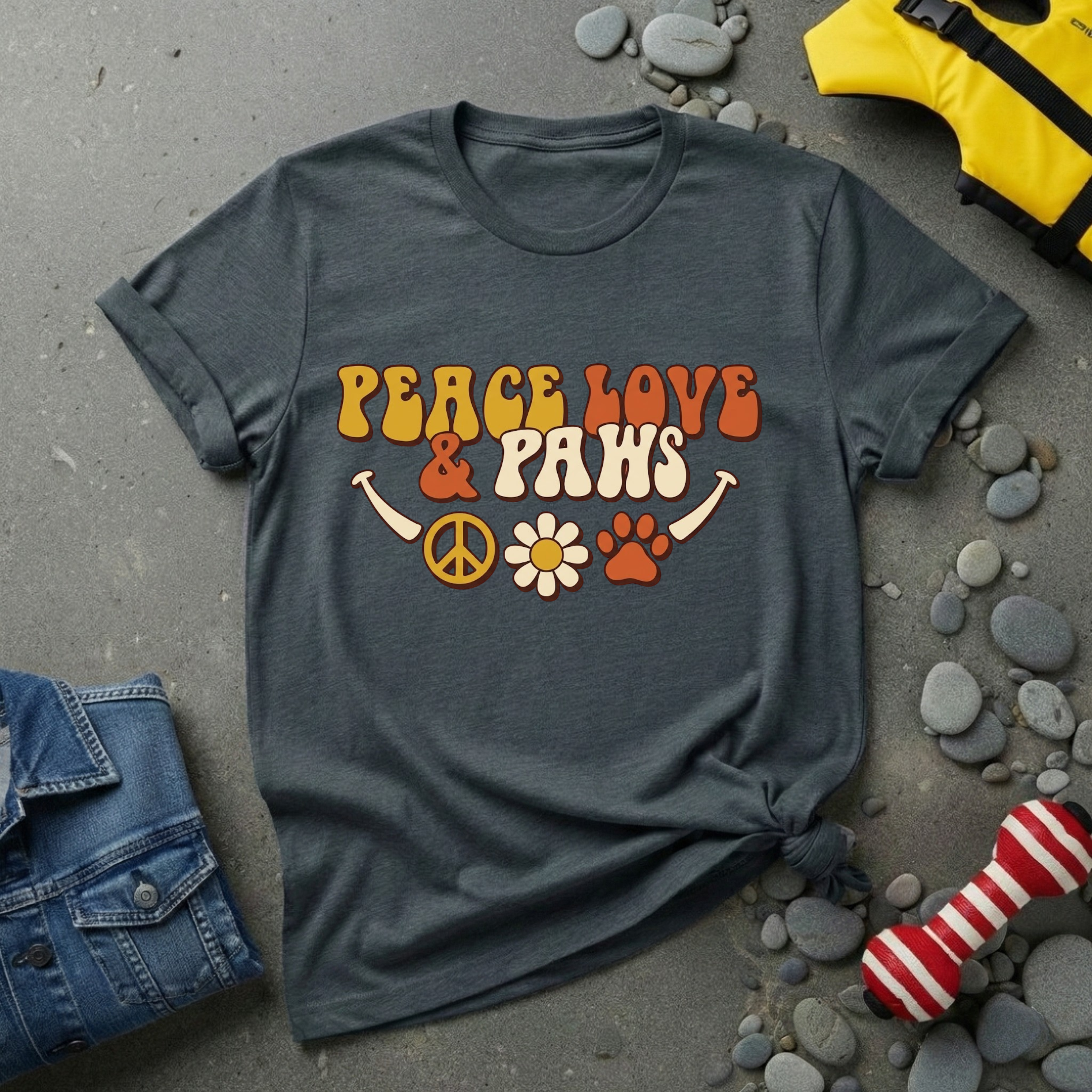 Peace Love & Paws T-Shirt