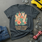 Aloha Paws Surf Club T-Shirt