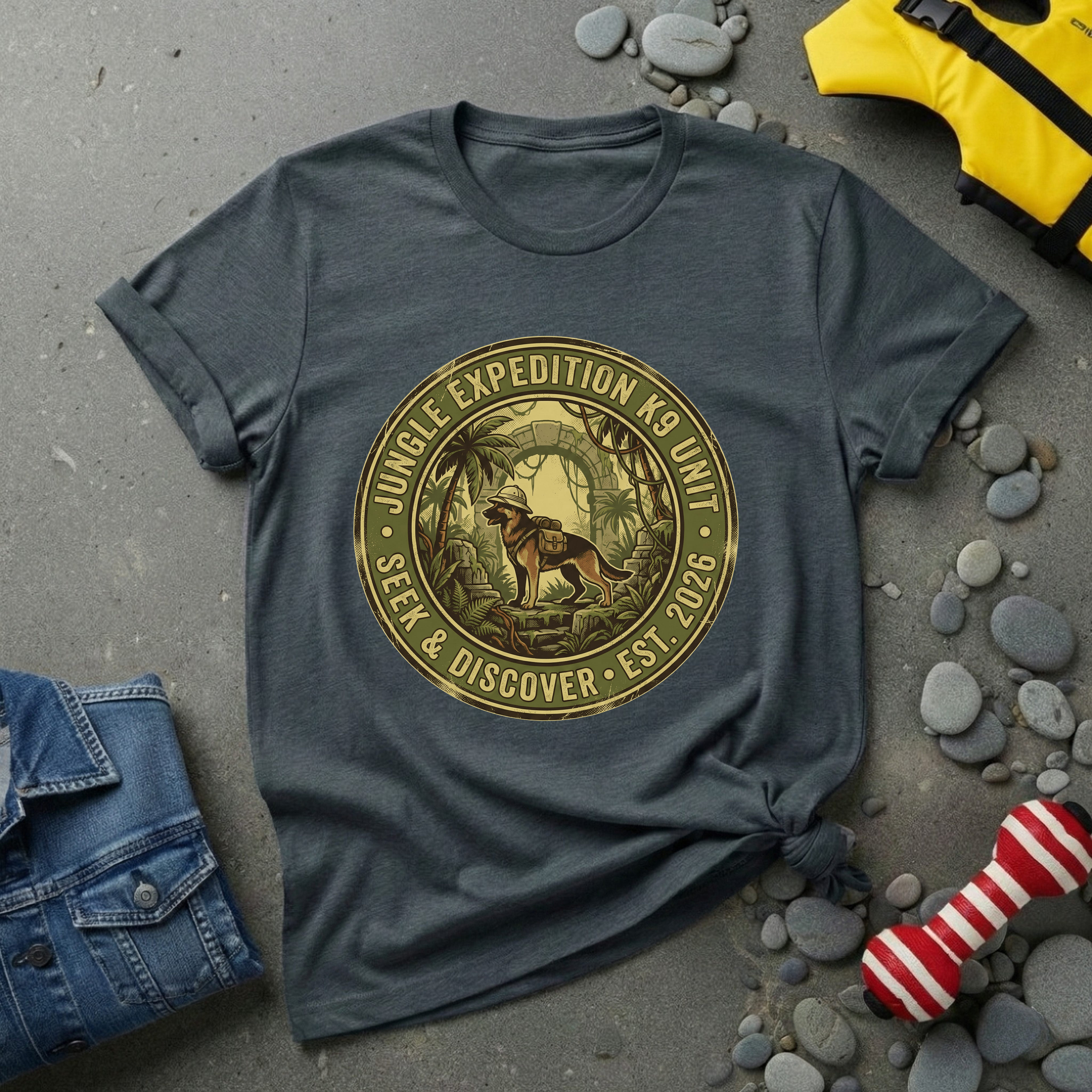 Jungle Expedition K9 T-Shirt