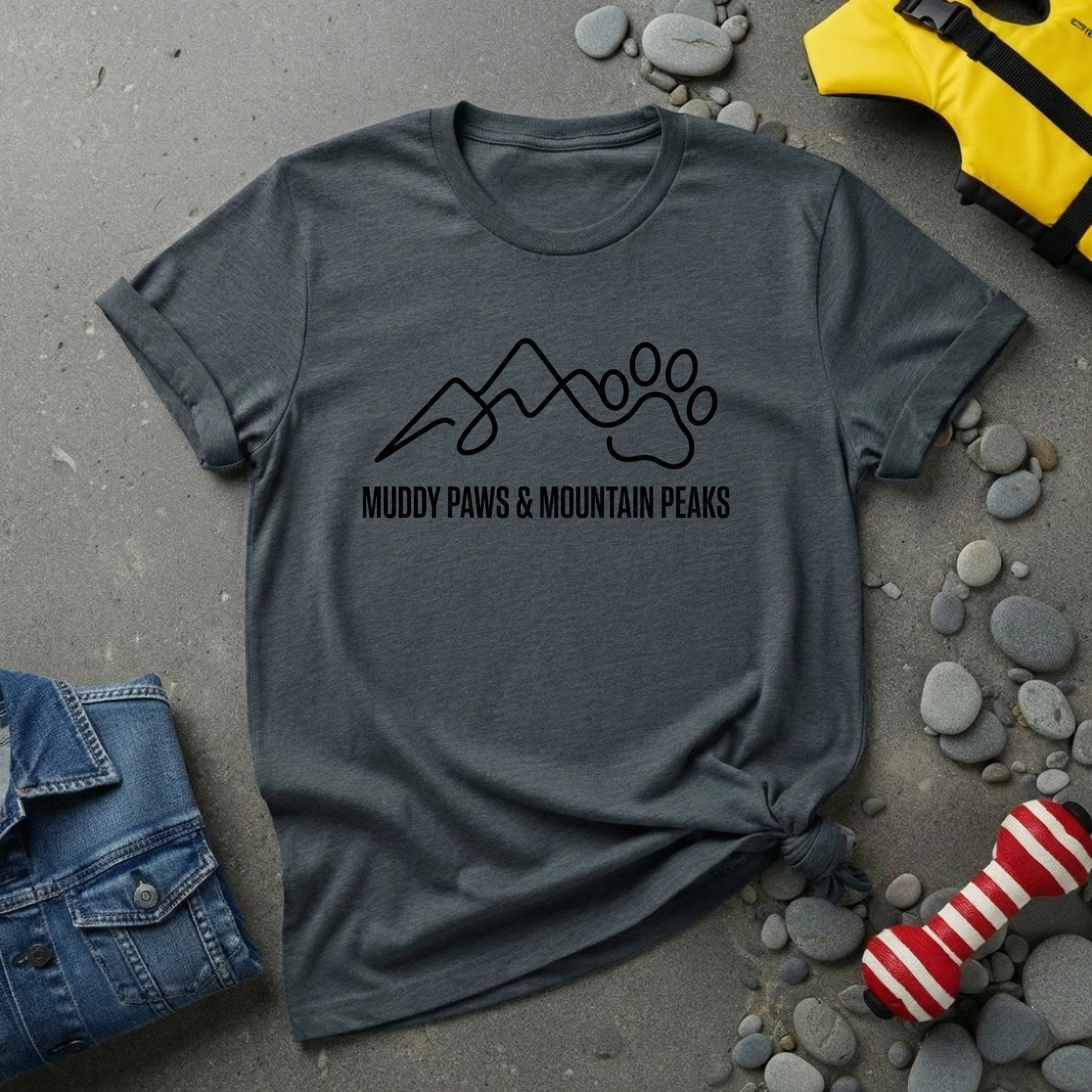 Muddy Paws & Mountain Peaks T-Shirt