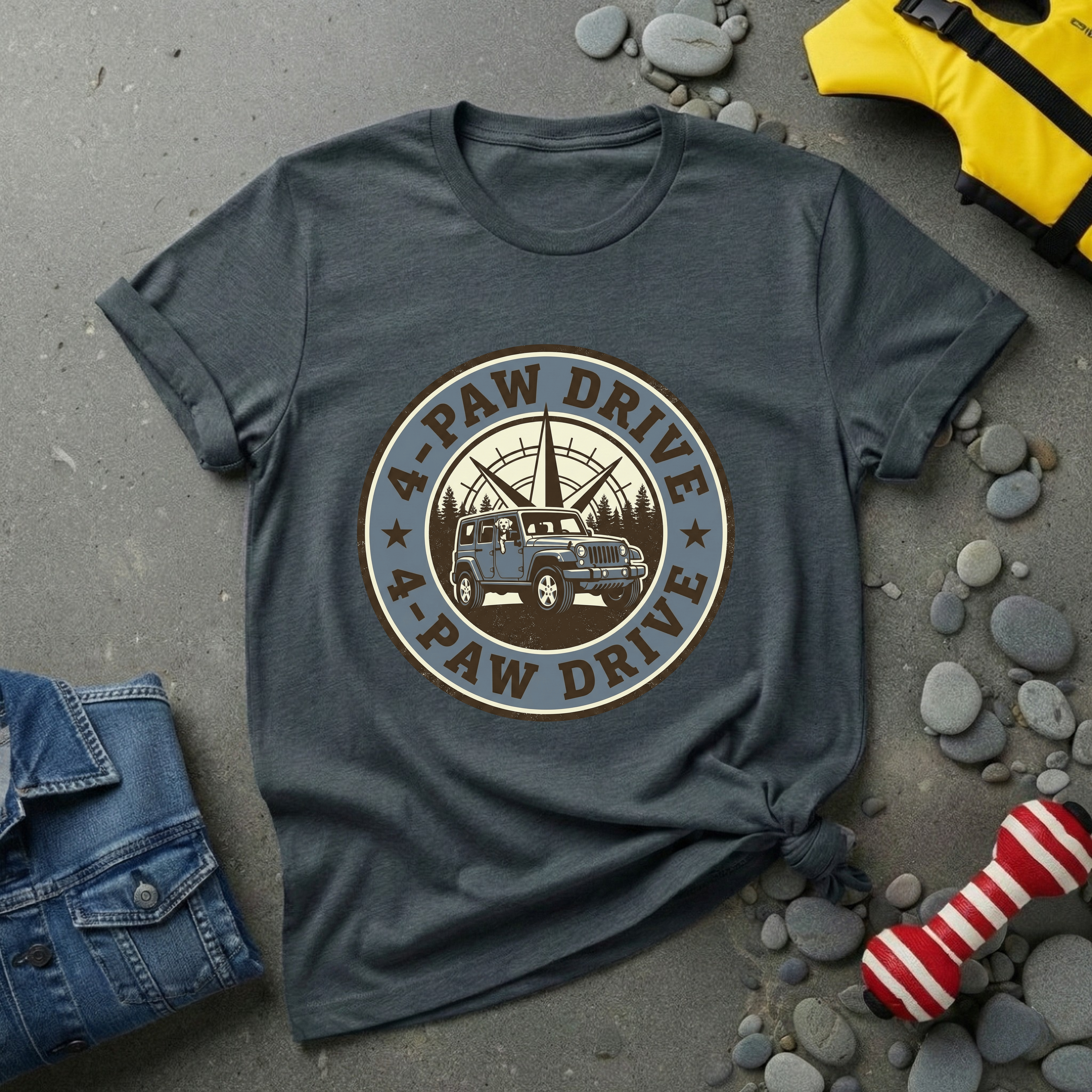 4-Paw Drive T-Shirt