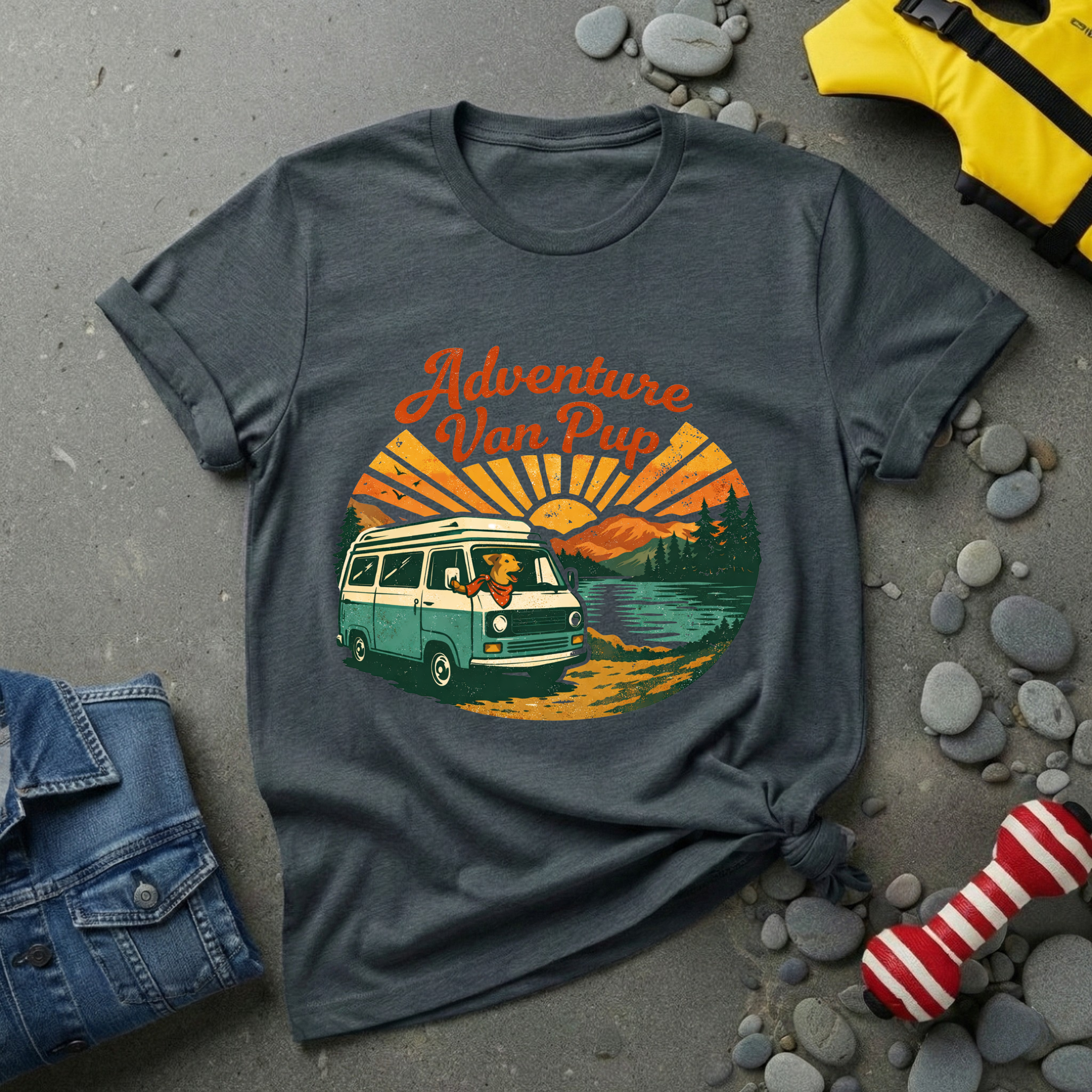 Adventure Van Pup T-Shirt