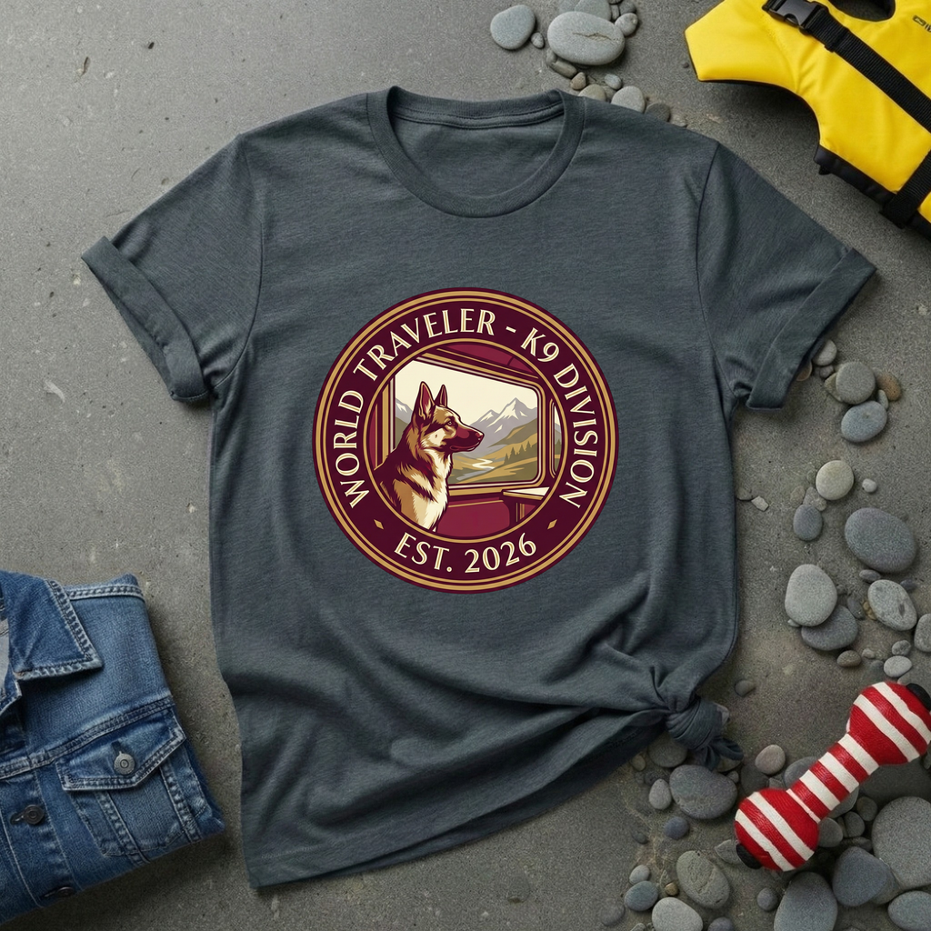 World Traveler - K9 Division T-Shirt