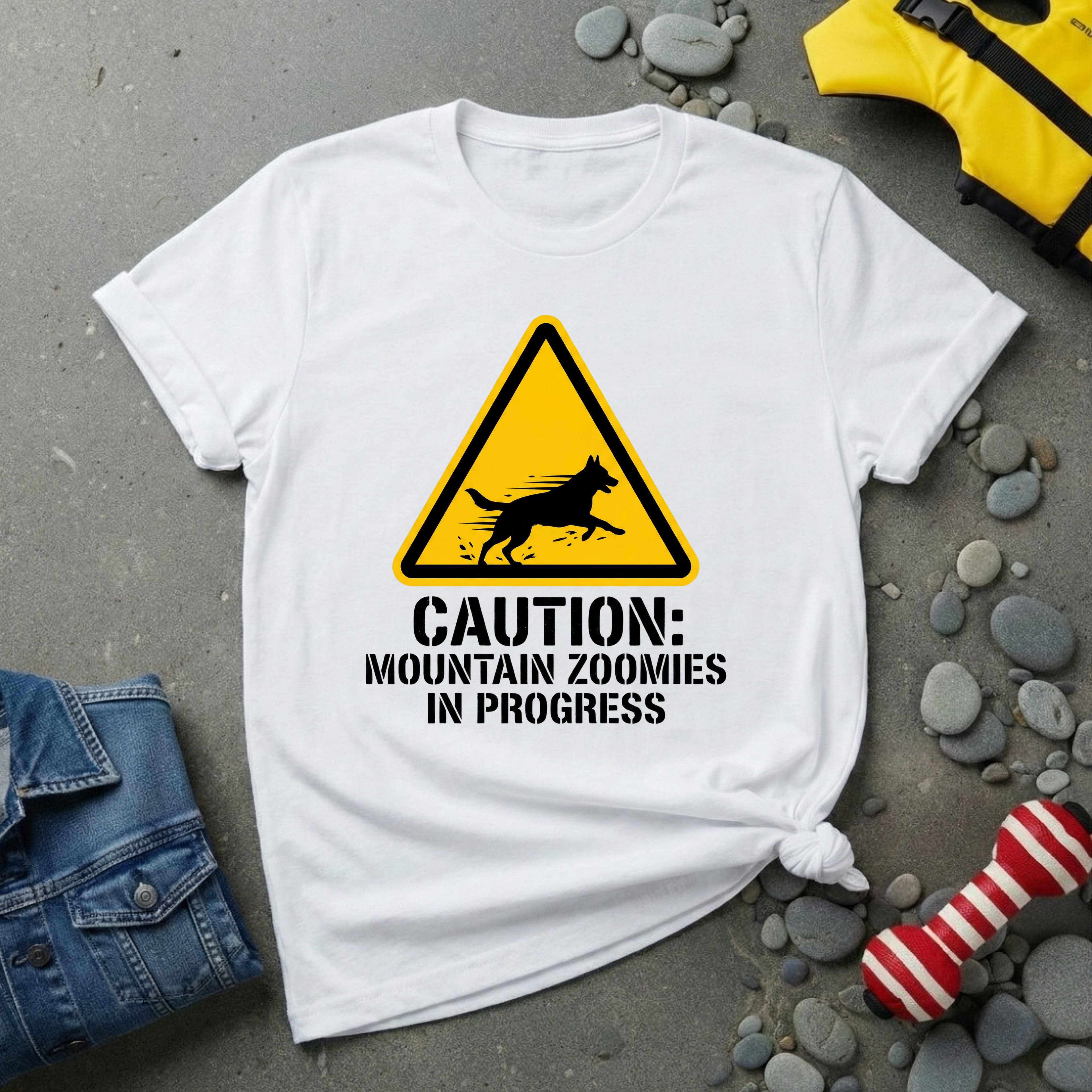 Mountain Zoomies in Progress T-Shirt
