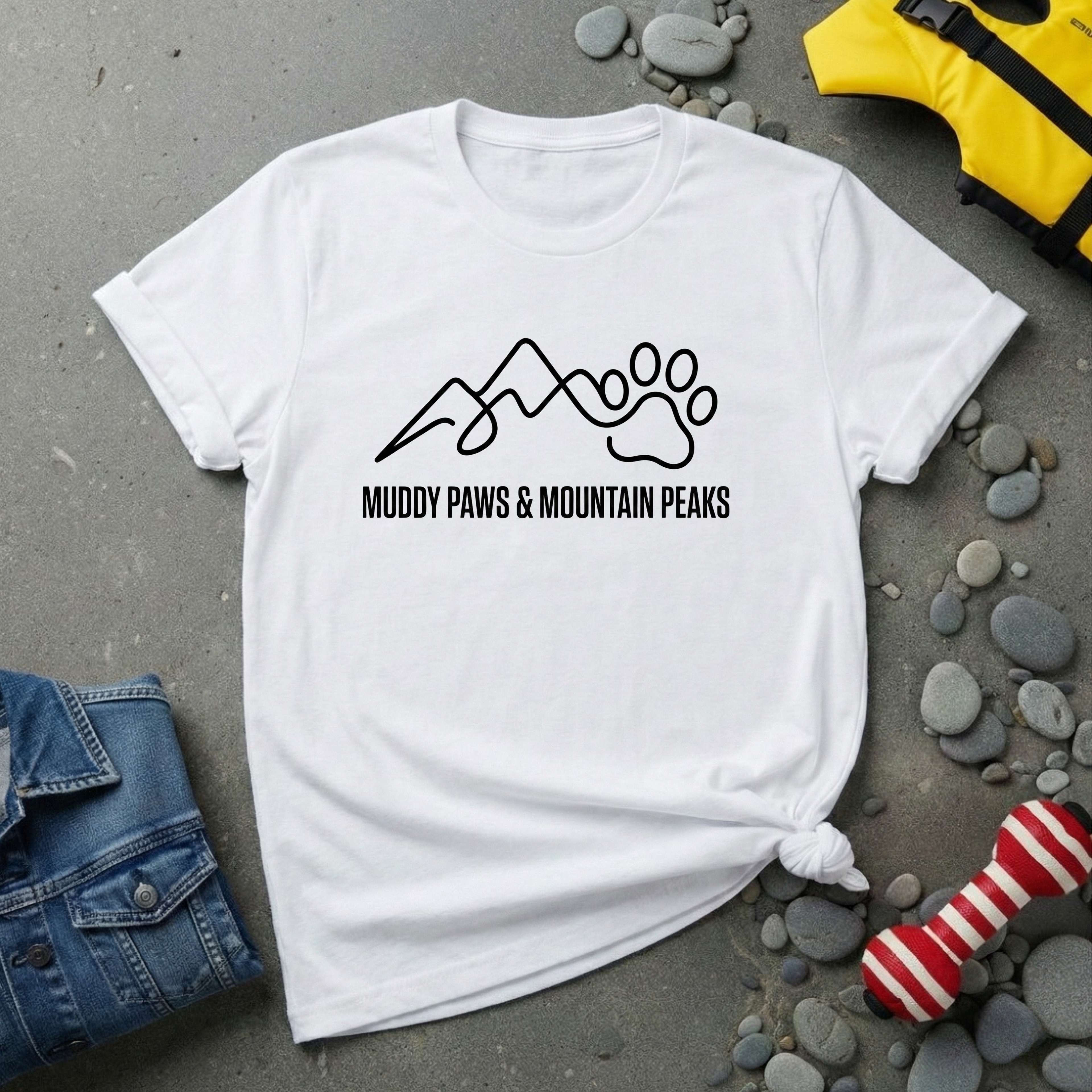 Muddy Paws & Mountain Peaks T-Shirt