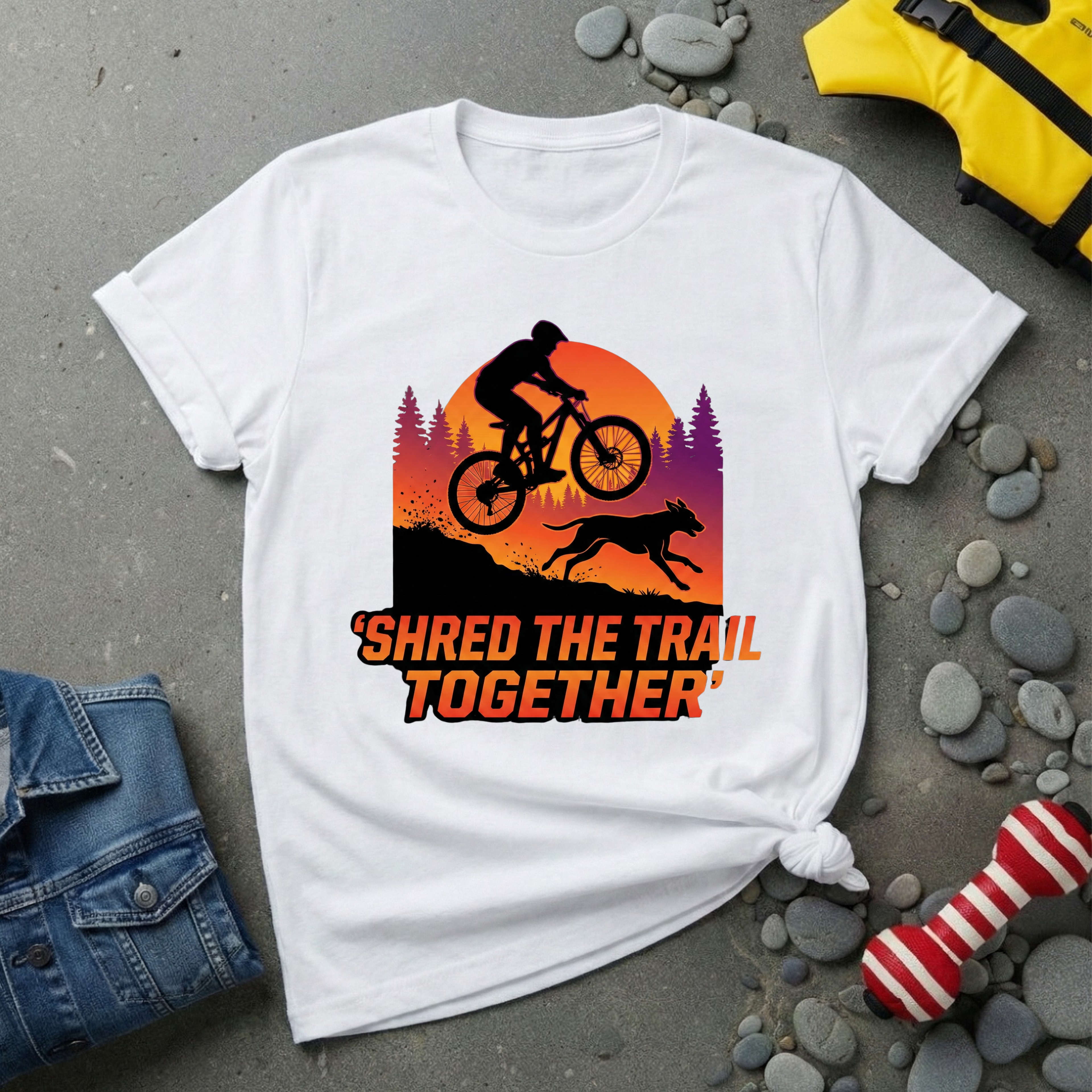 Shred The Trail Together T-Shirt