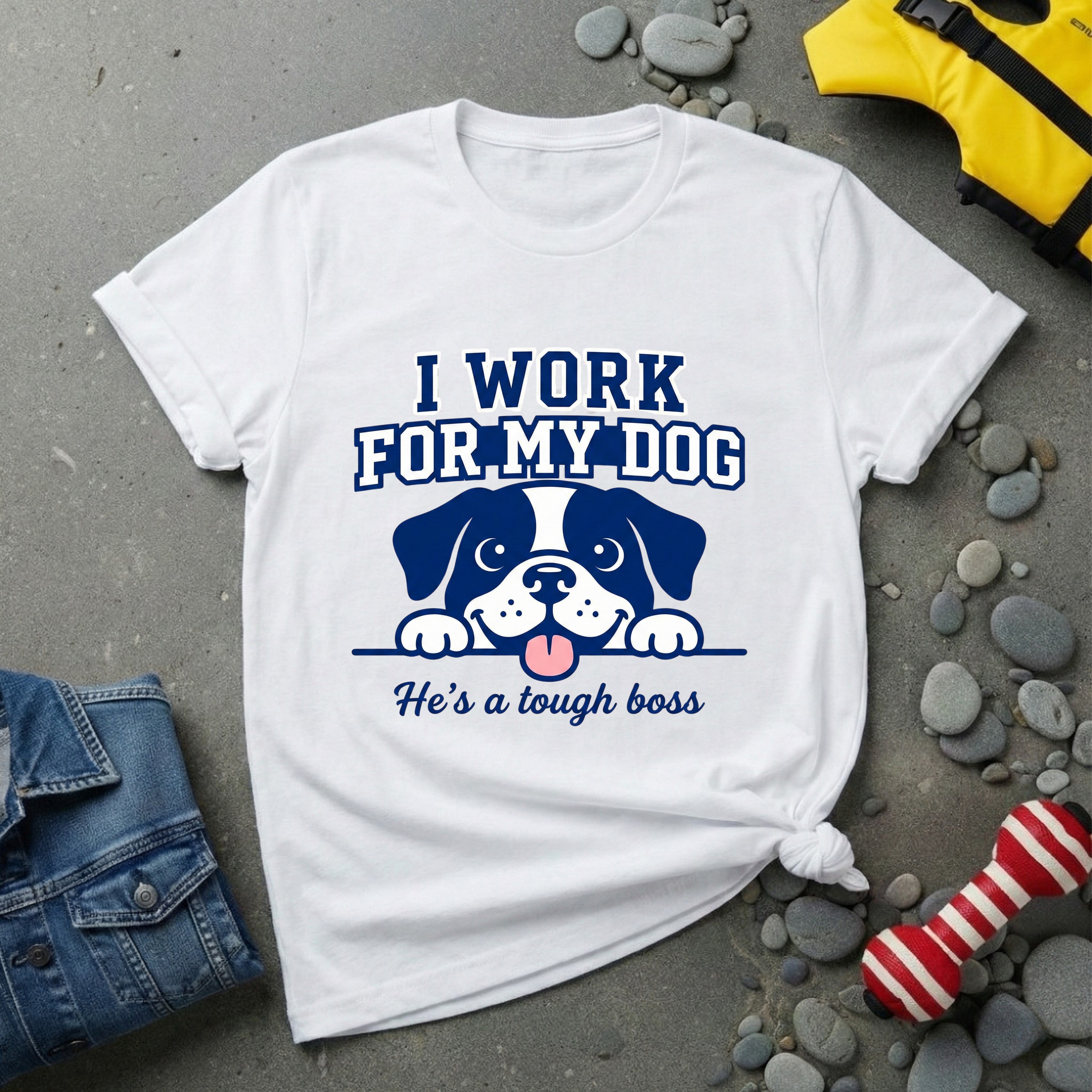 I Work For My Dog T-Shirt