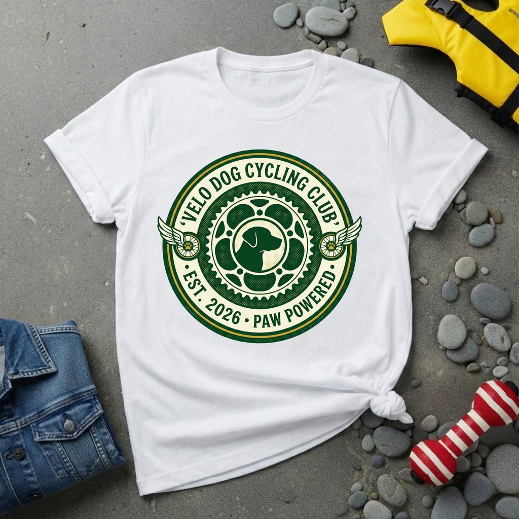 Dog Cycling Club T-Shirt