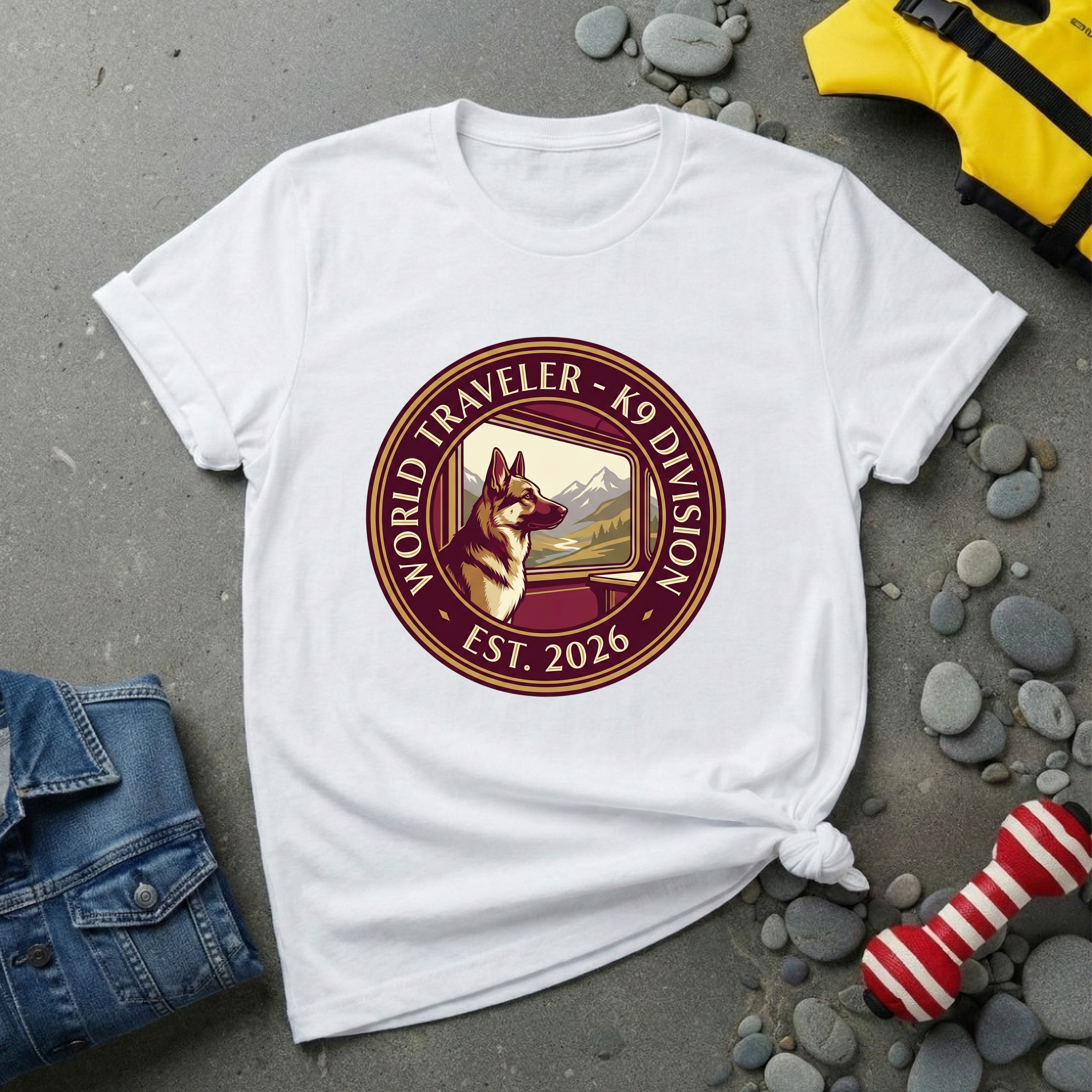 World Traveler - K9 Division T-Shirt