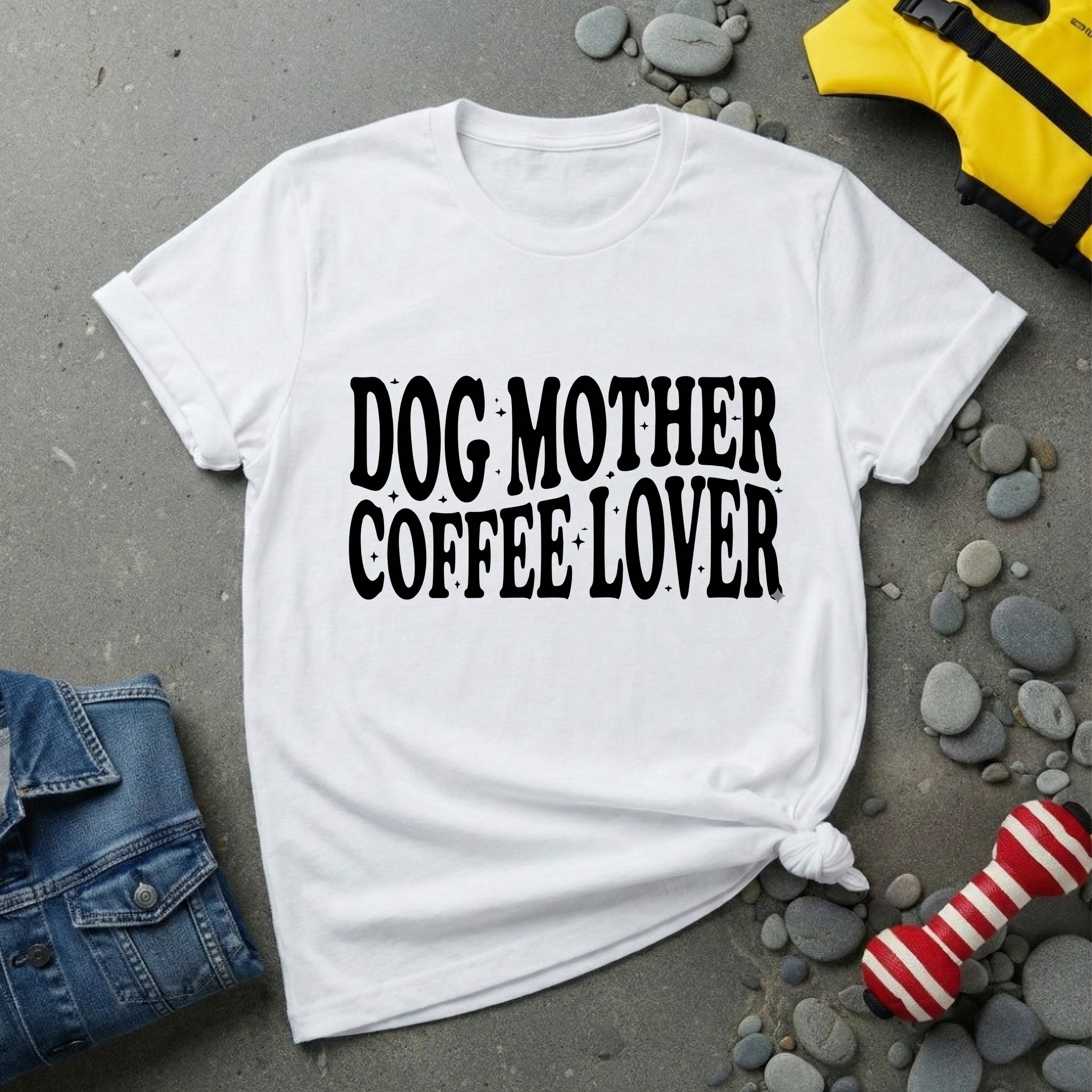 Dog Mother Coffee Lover T-Shirt