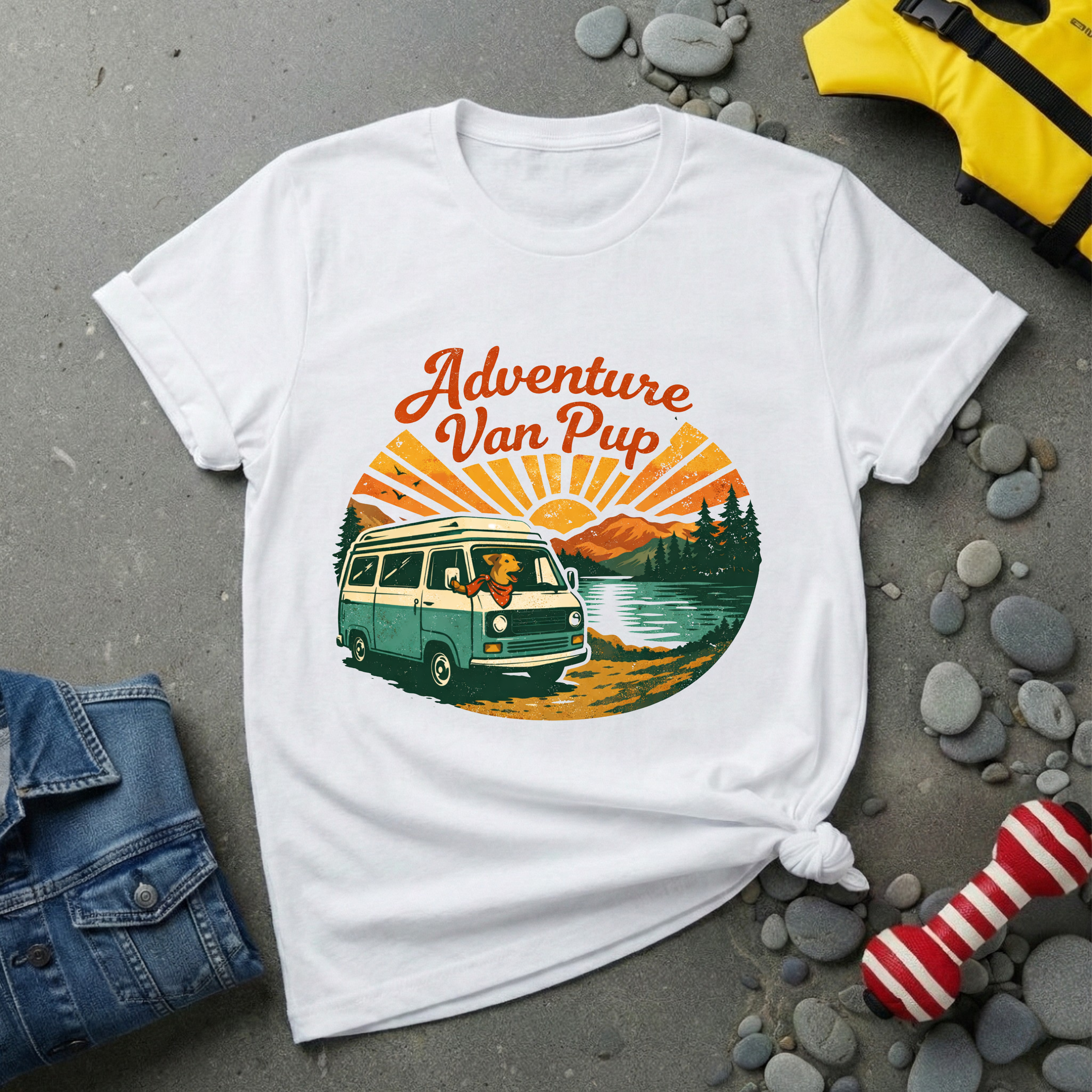 Adventure Van Pup T-Shirt