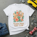 Aloha Paws Surf Club T-Shirt