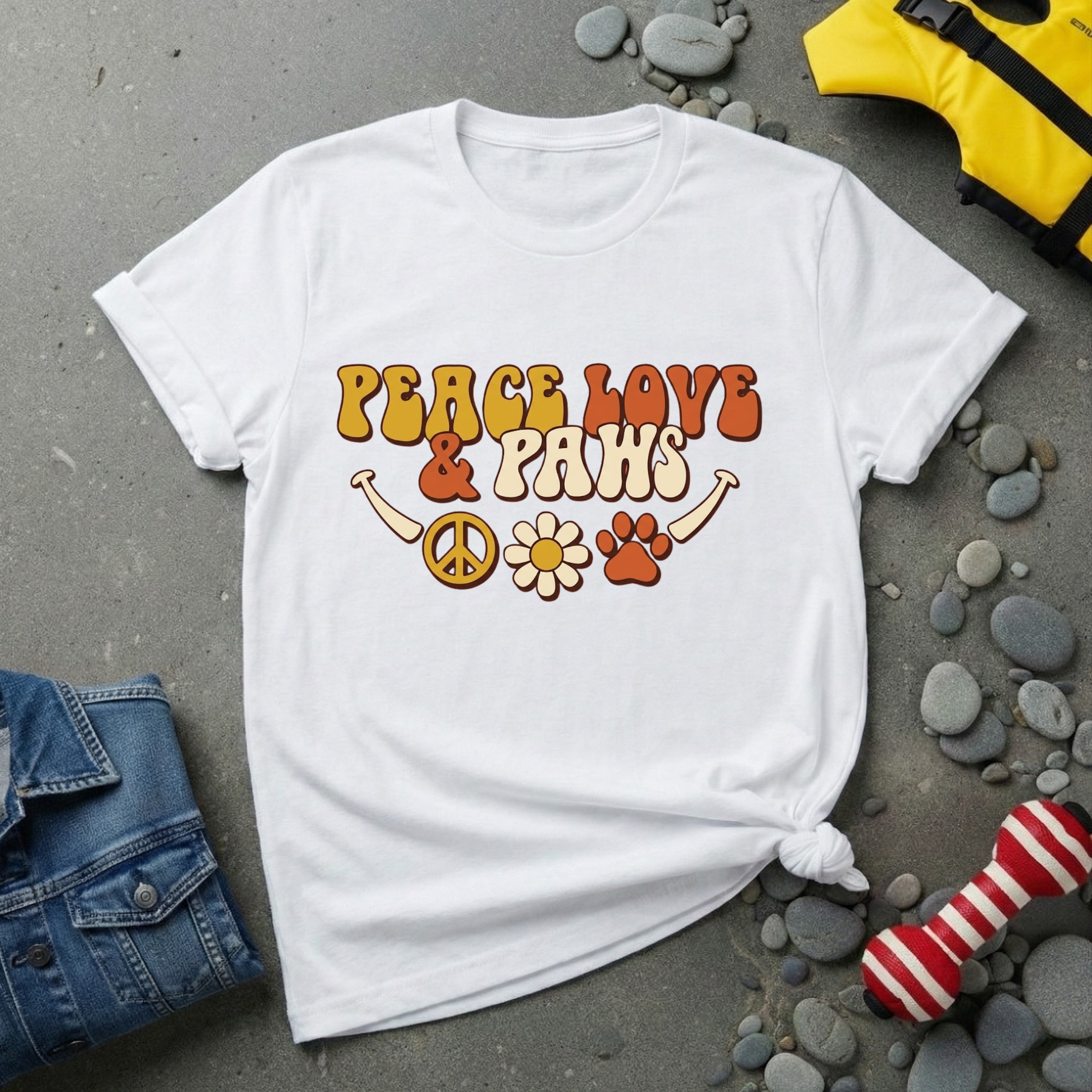 Peace Love & Paws T-Shirt