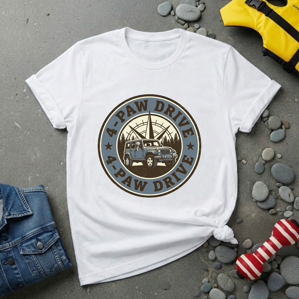 4-Paw Drive T-Shirt