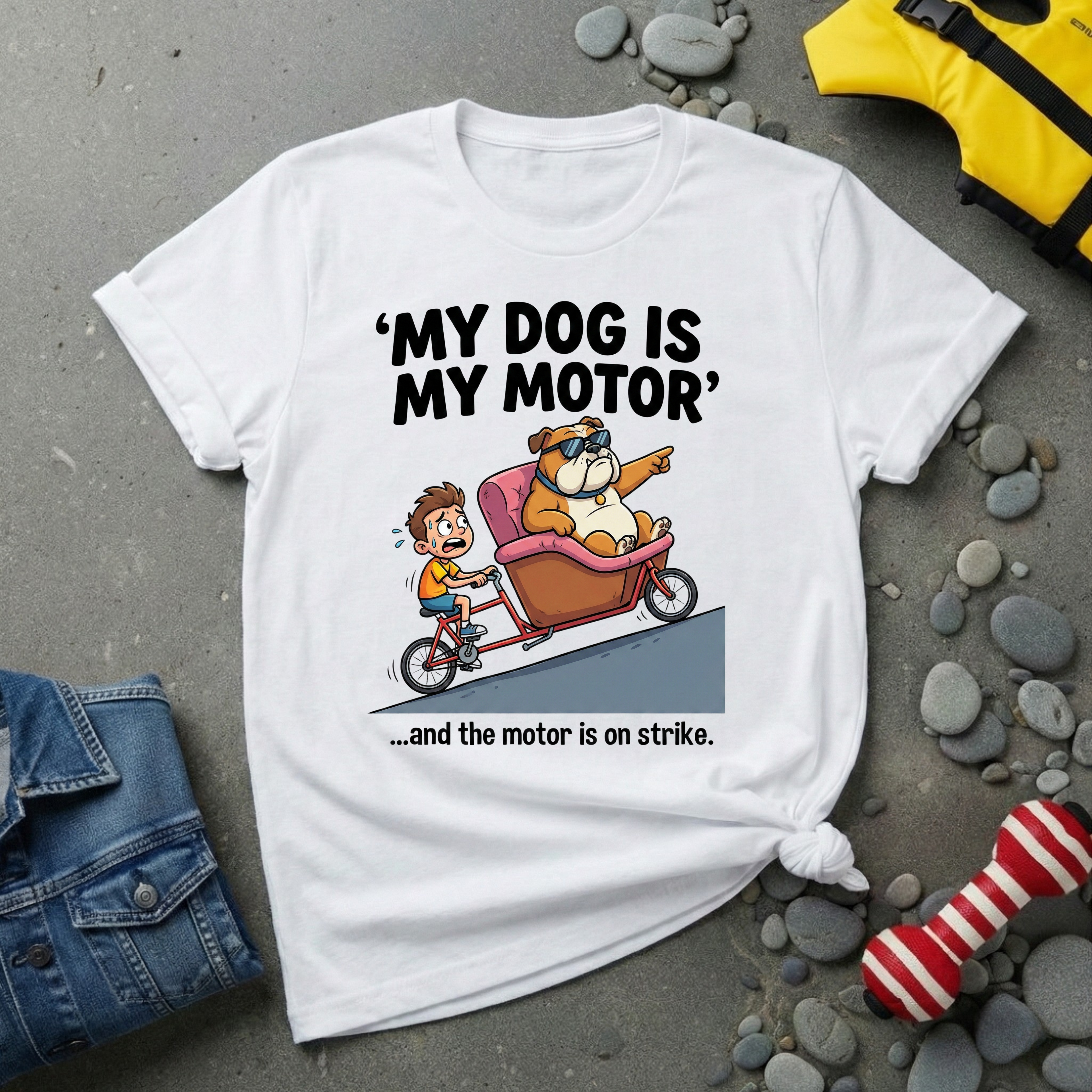 My Dog is My Motor T-Shirt