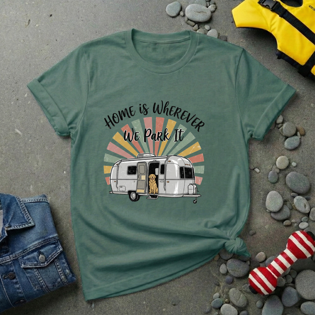 Home is Where We Park It T-Shirt
