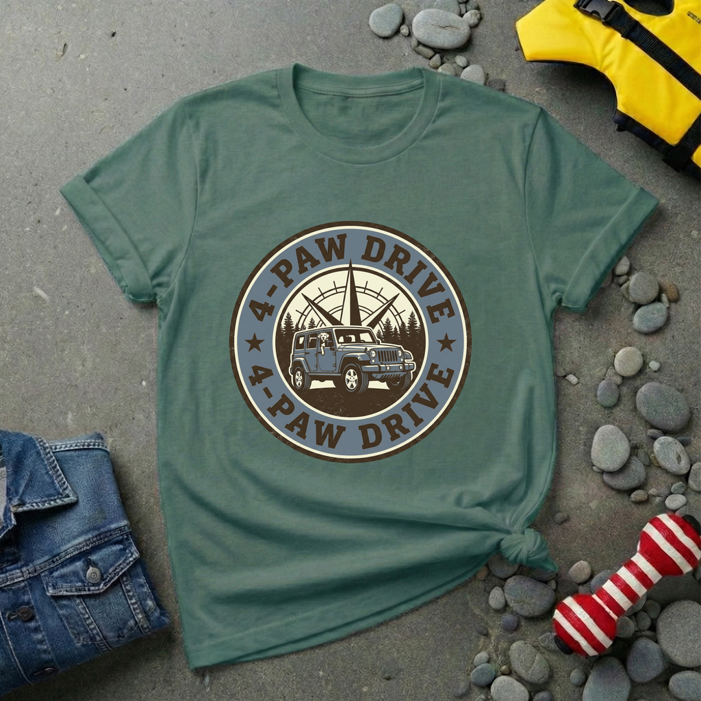 4-Paw Drive T-Shirt