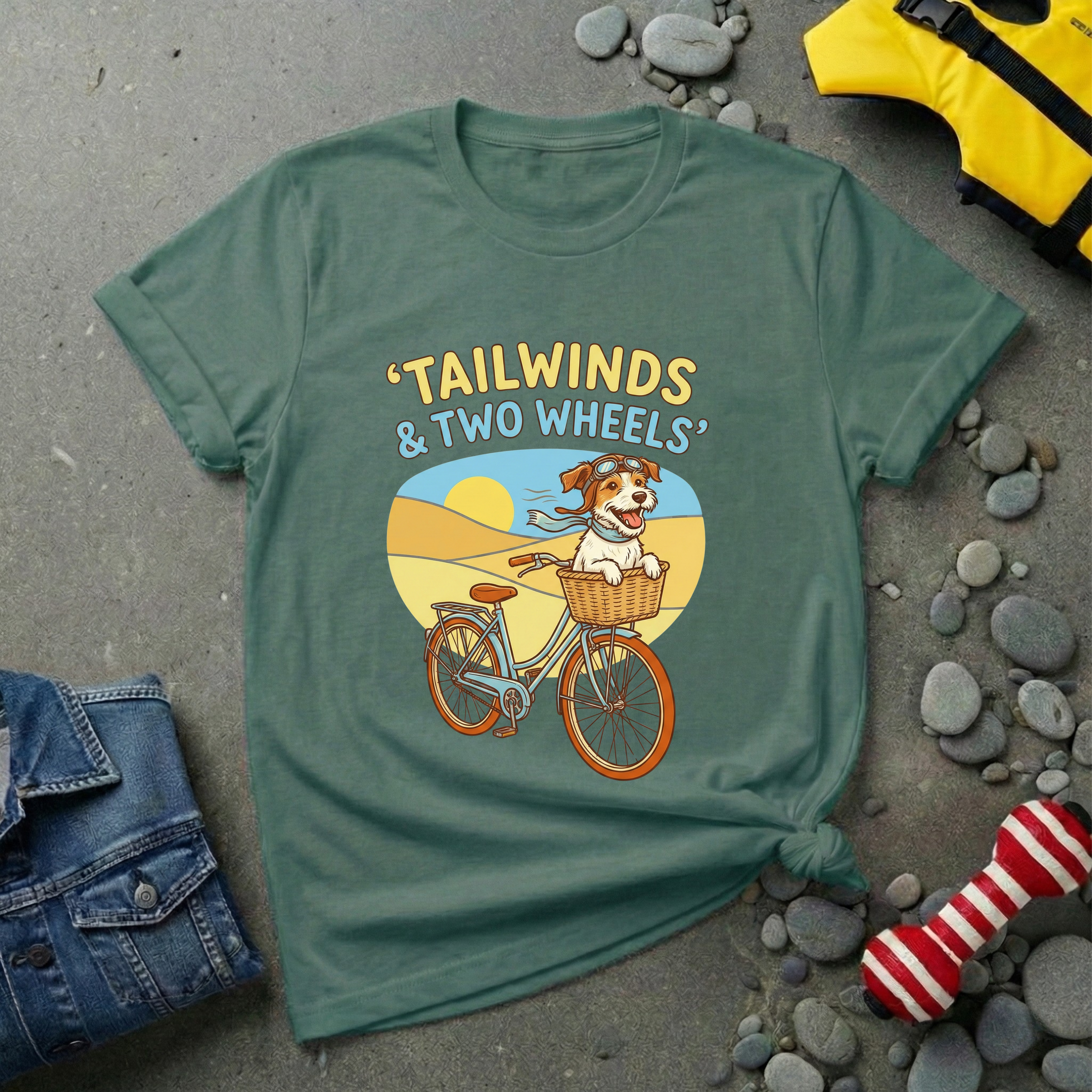 Tailwinds & Two Wheels T-Shirt