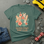 Aloha Paws Surf Club T-Shirt