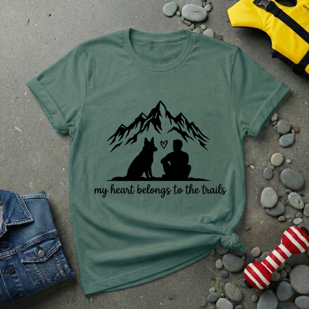 My Heart Belongs to the Trails T-Shirt