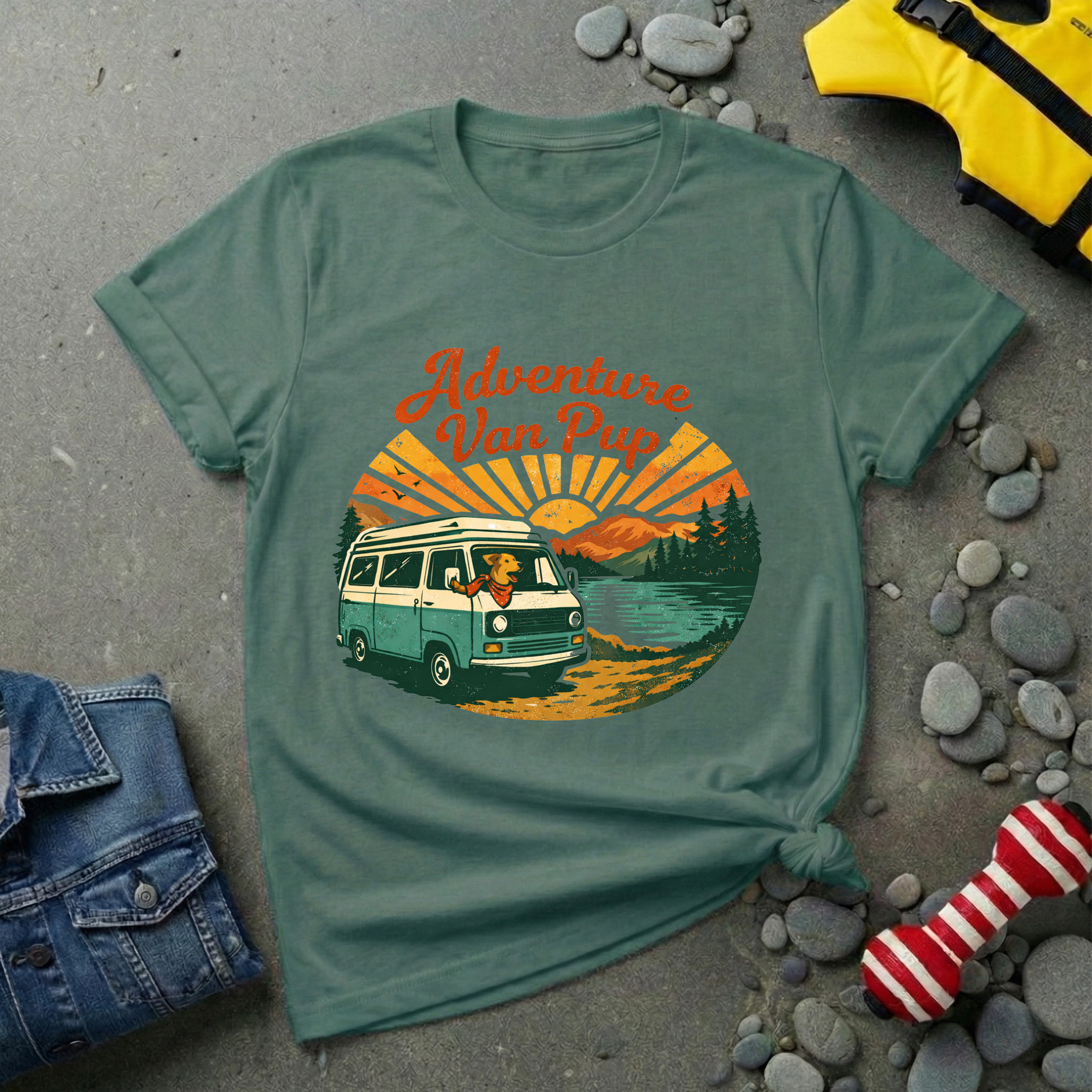 Adventure Van Pup T-Shirt