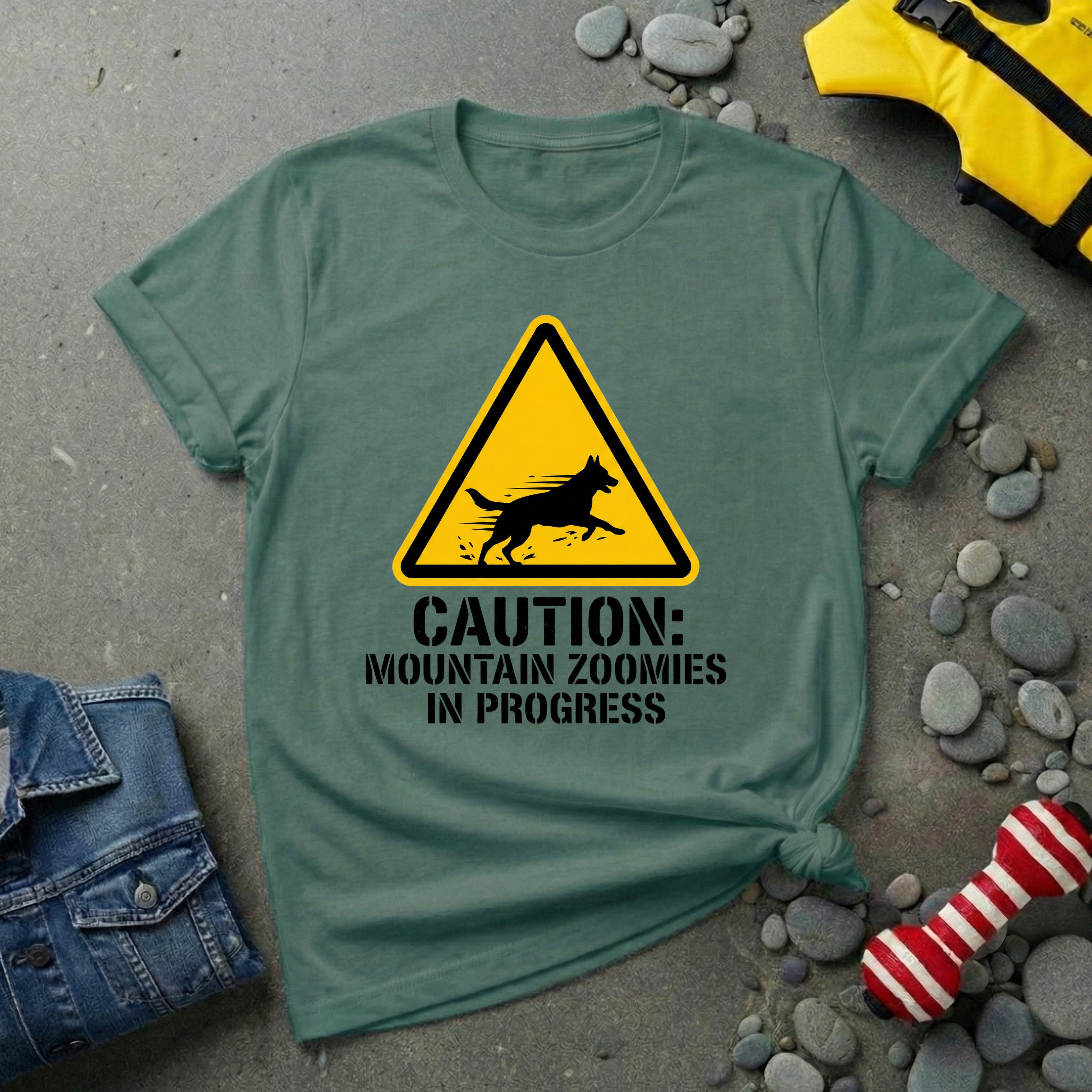 Mountain Zoomies in Progress T-Shirt