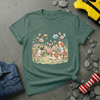 Dog with Books T-Shirt